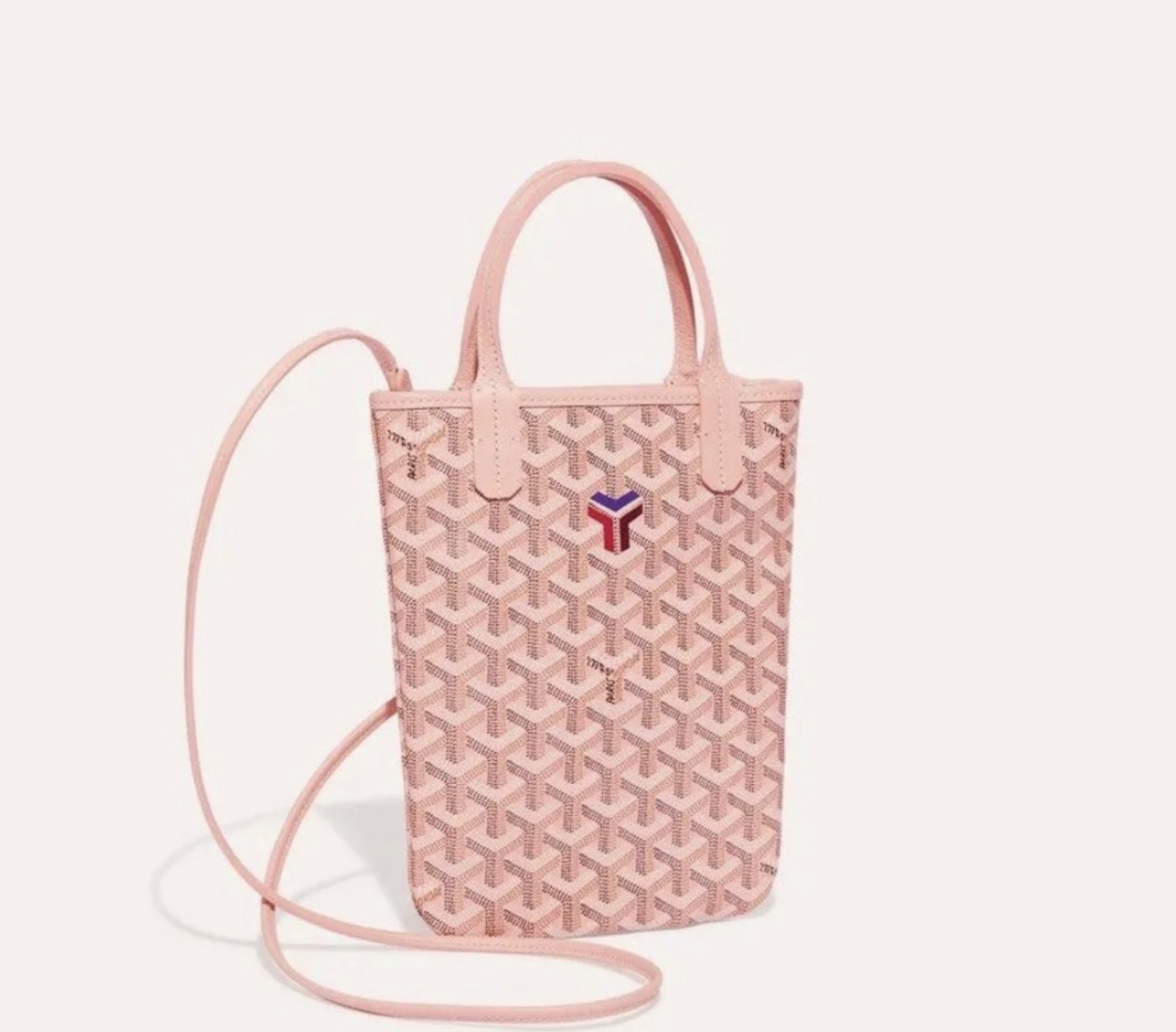 Goyard 手袋 絕版限量粉紅色