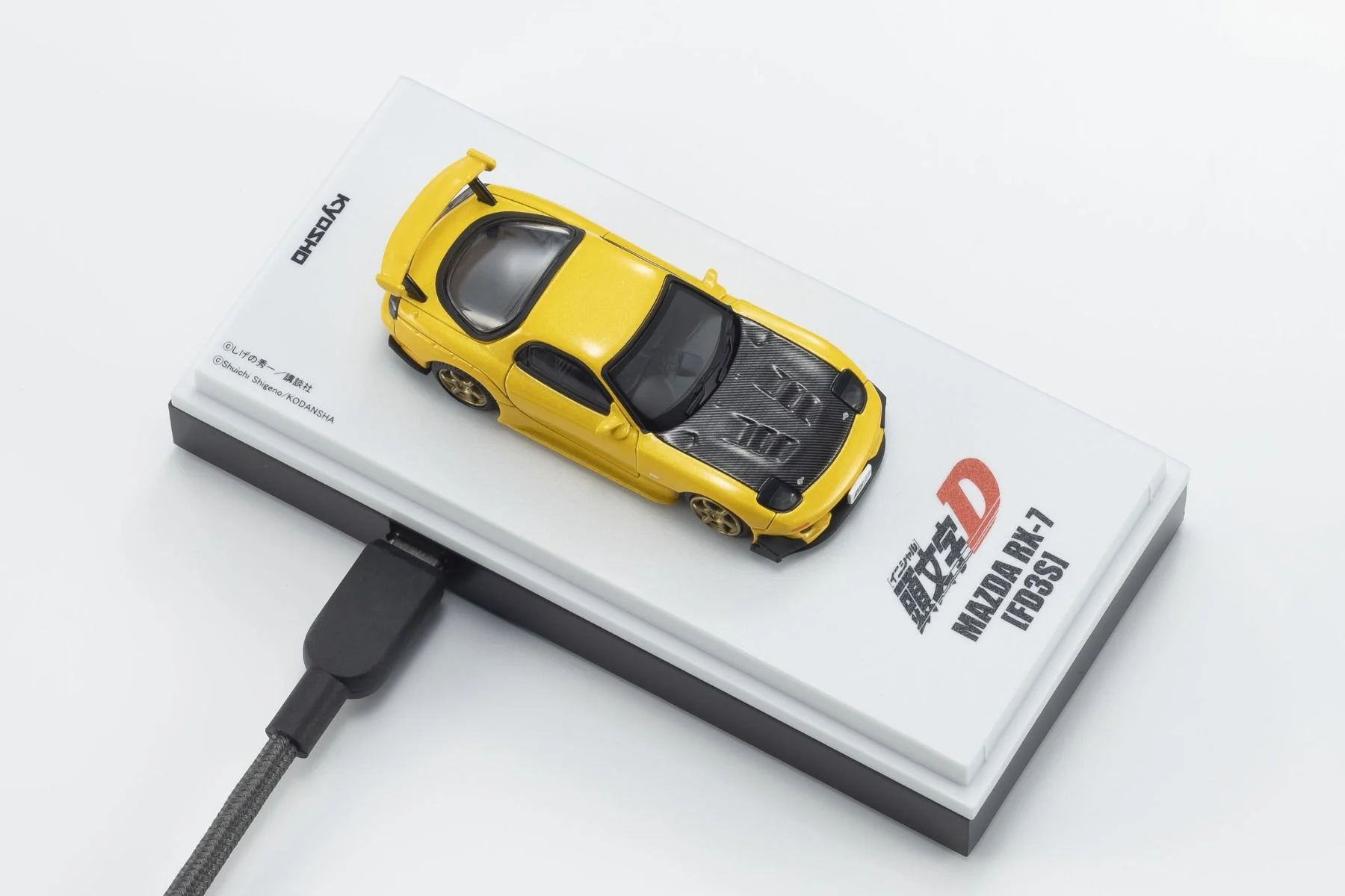  [有燈] Pre Order - Kyosho (07133LB) 1:64 INITIAL D MAZDA RX-7 (FD3S) With LED｜ 預訂優惠價 Pre-Order Price: HK$189