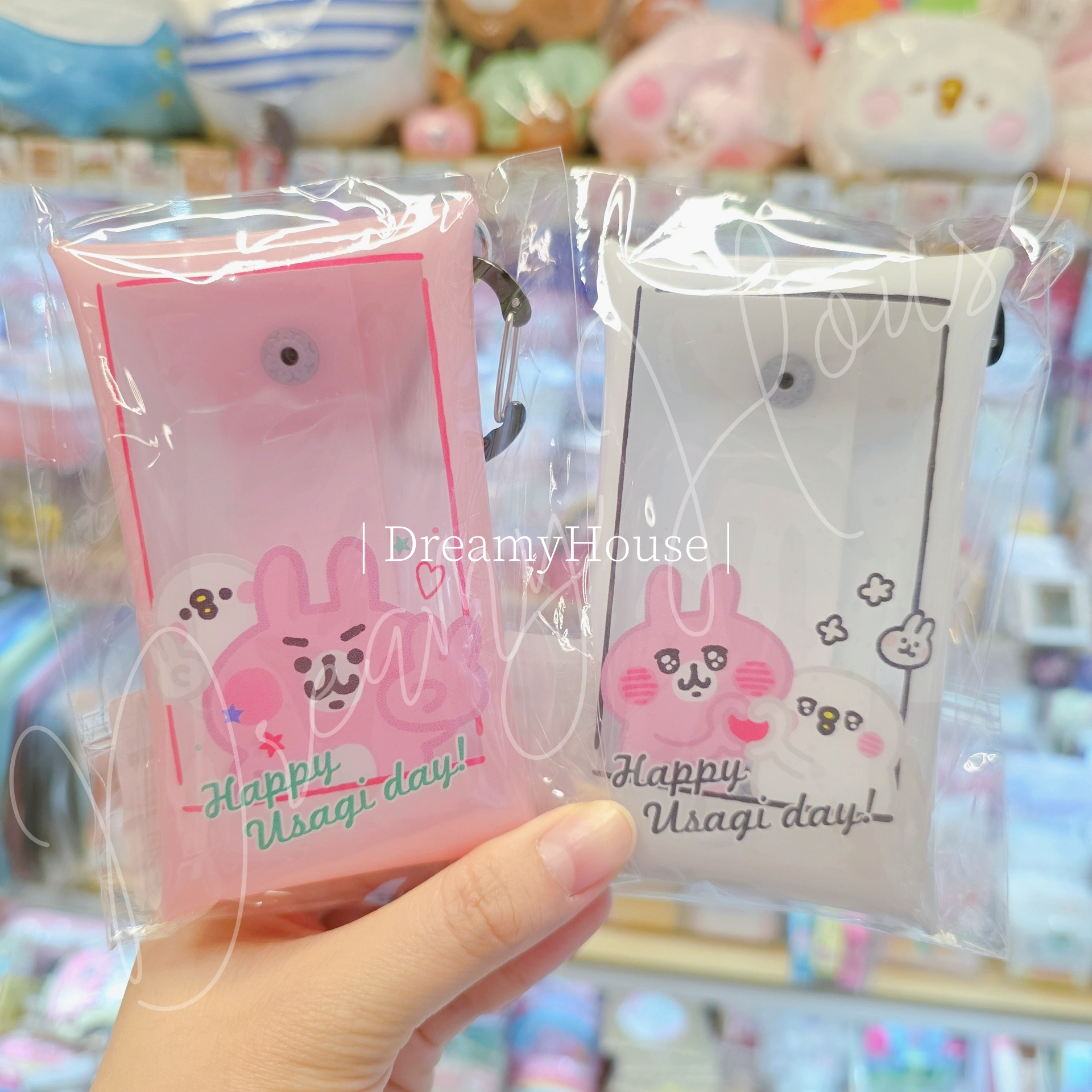 日本 kanahei YURUTTO STORE Happy Usagi day! PVC收納小袋