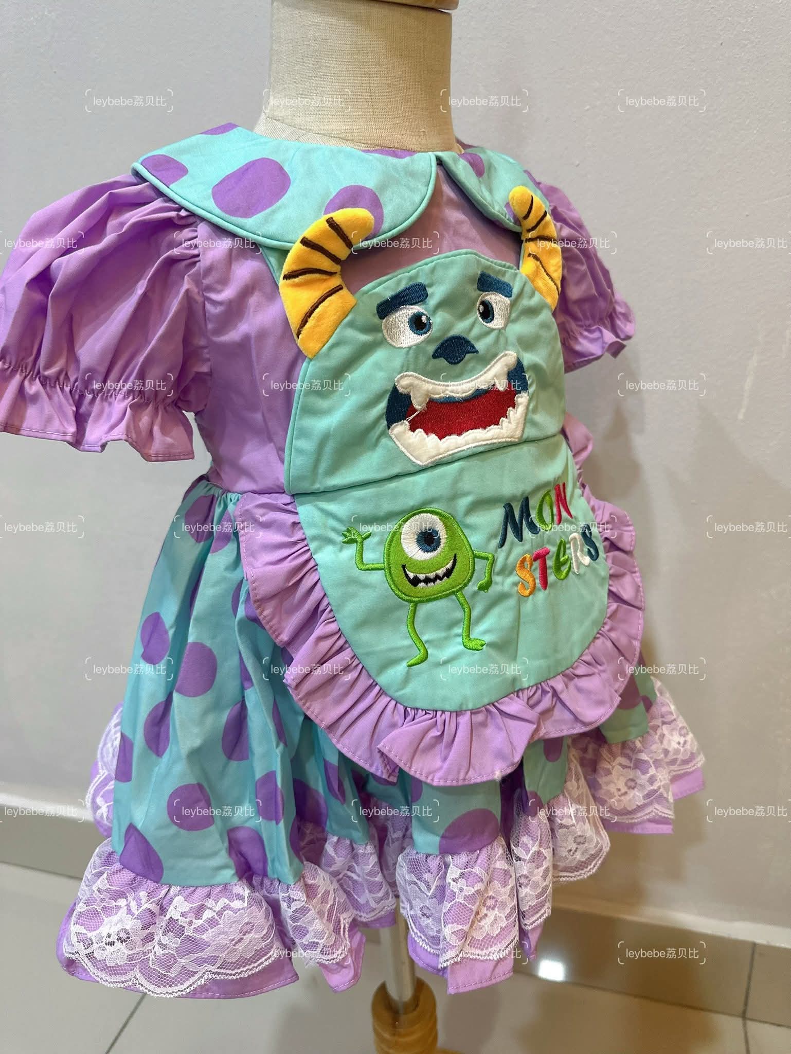 小粗腿 短袖 Monster毛怪