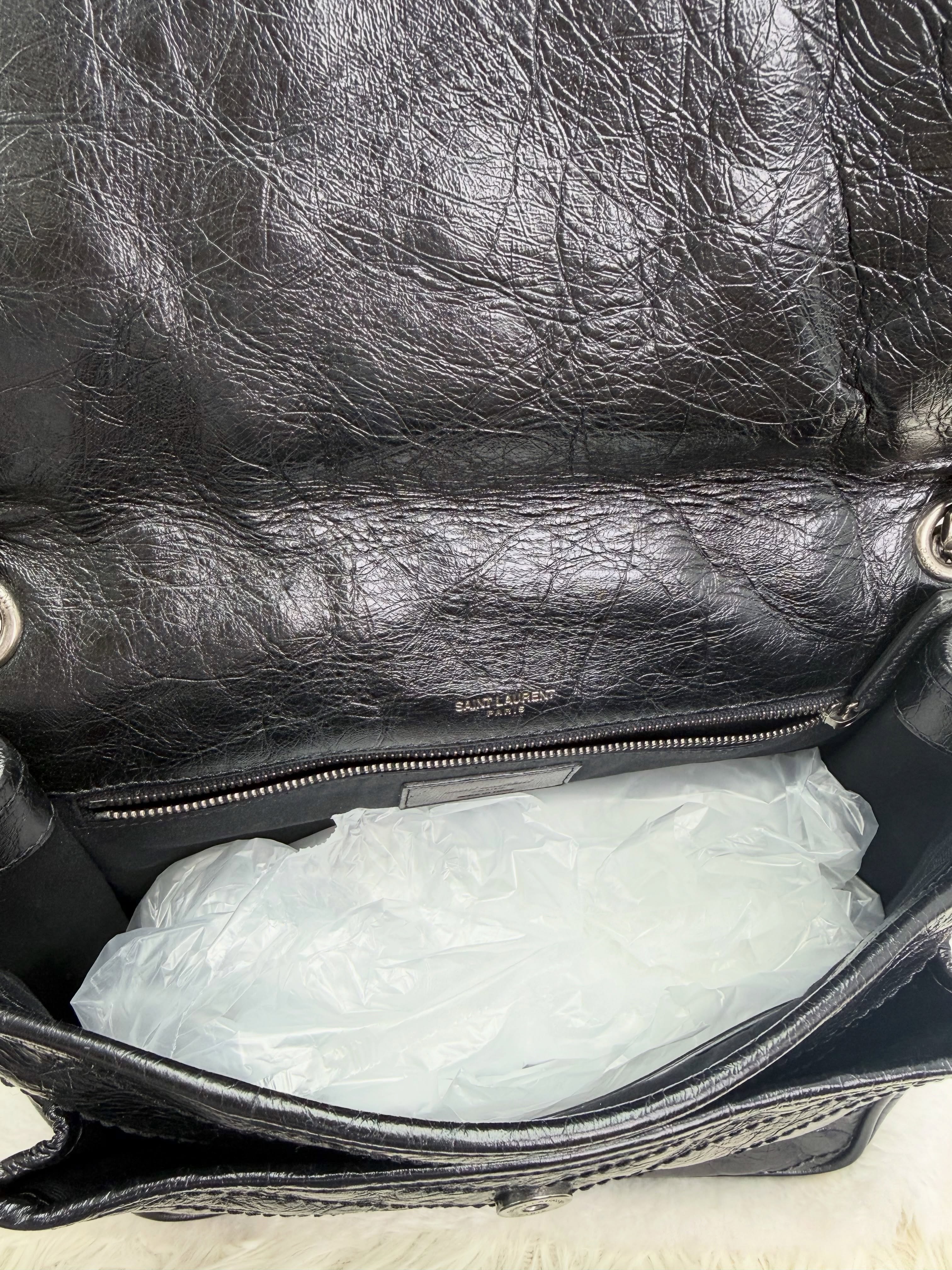 YSL👜 PRE OWNED 🛍️黑色Niki🖤