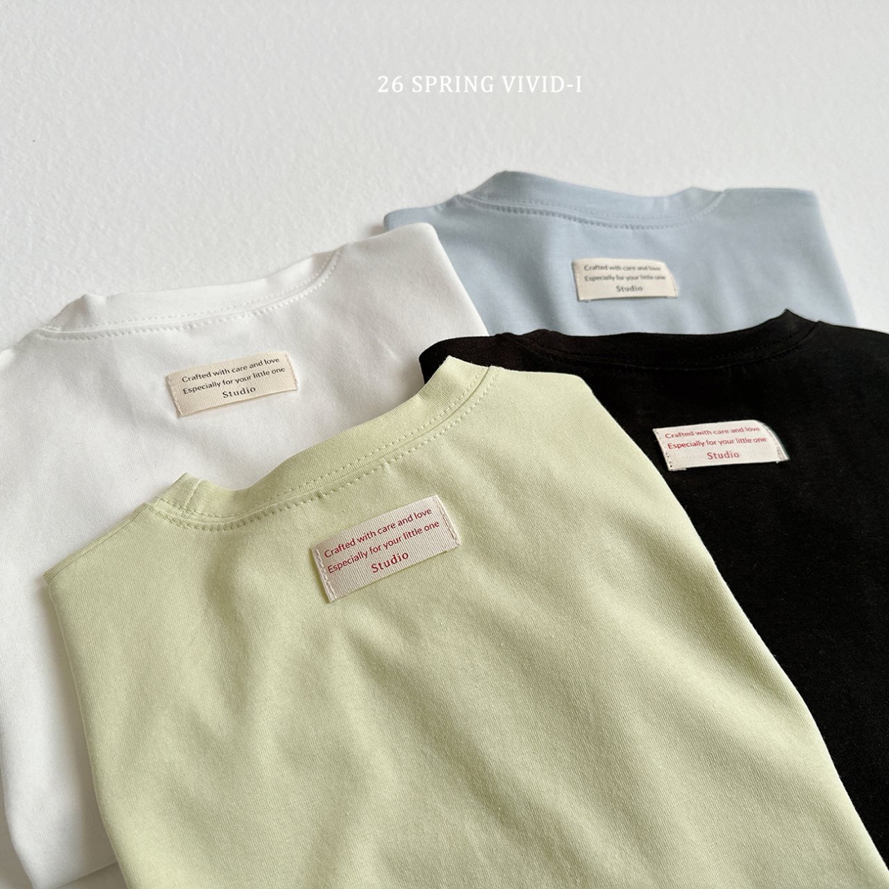 🌸預訂 韓國直送🌸🇰🇷VIVIDI四色日常純色寬鬆長袖上衣