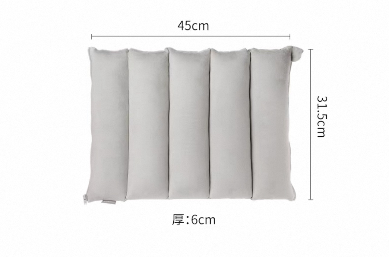 日本霜山多功能午睡枕摺疊坐墊