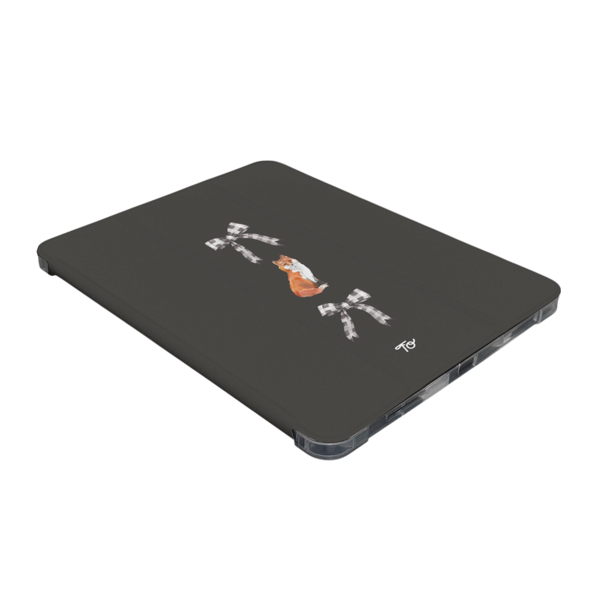 【Little Amber】透明磨砂書本式 iPad Case