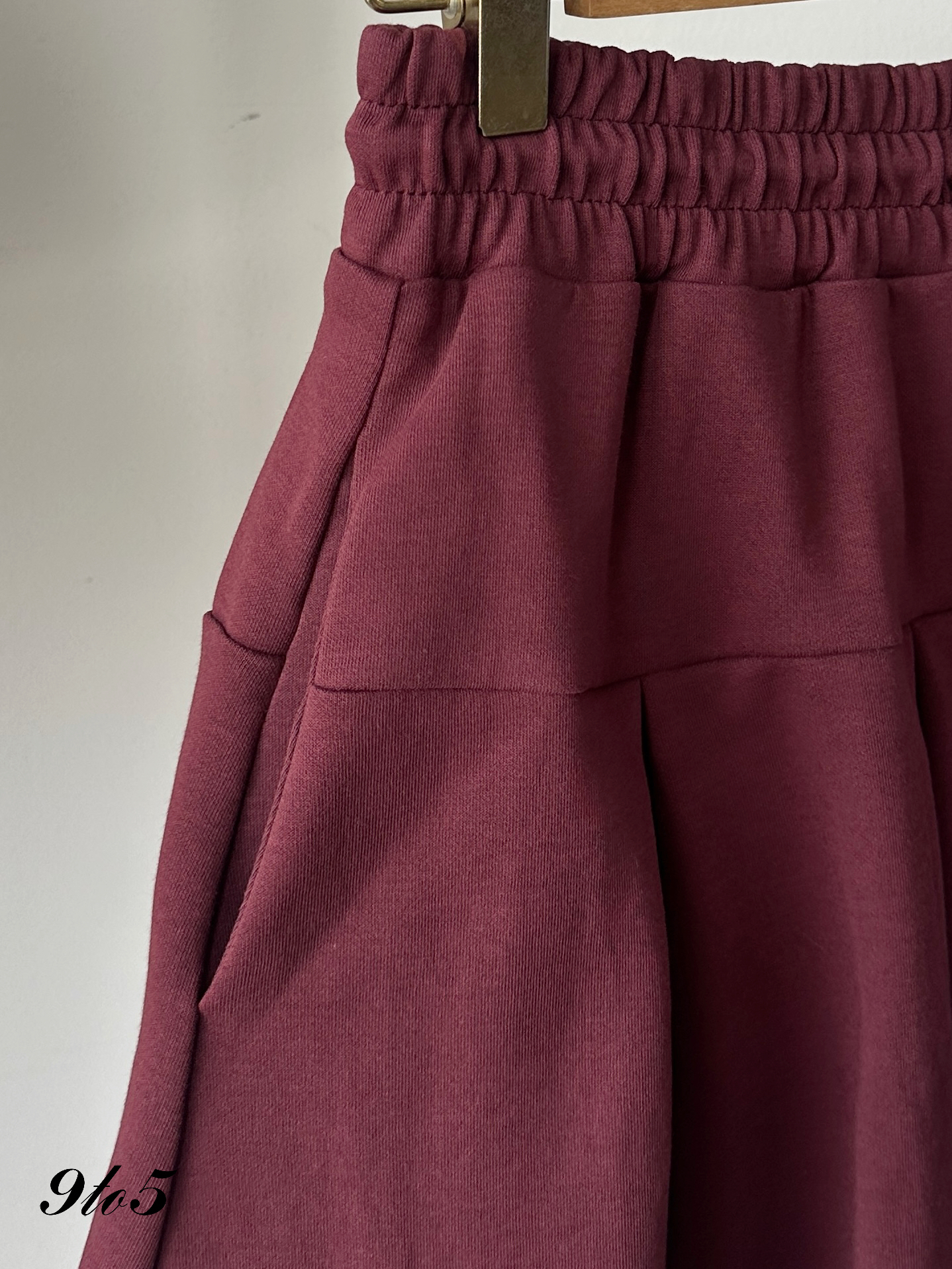 S1918 Drawstring Pleated Mini Skirt - 4 Colors 