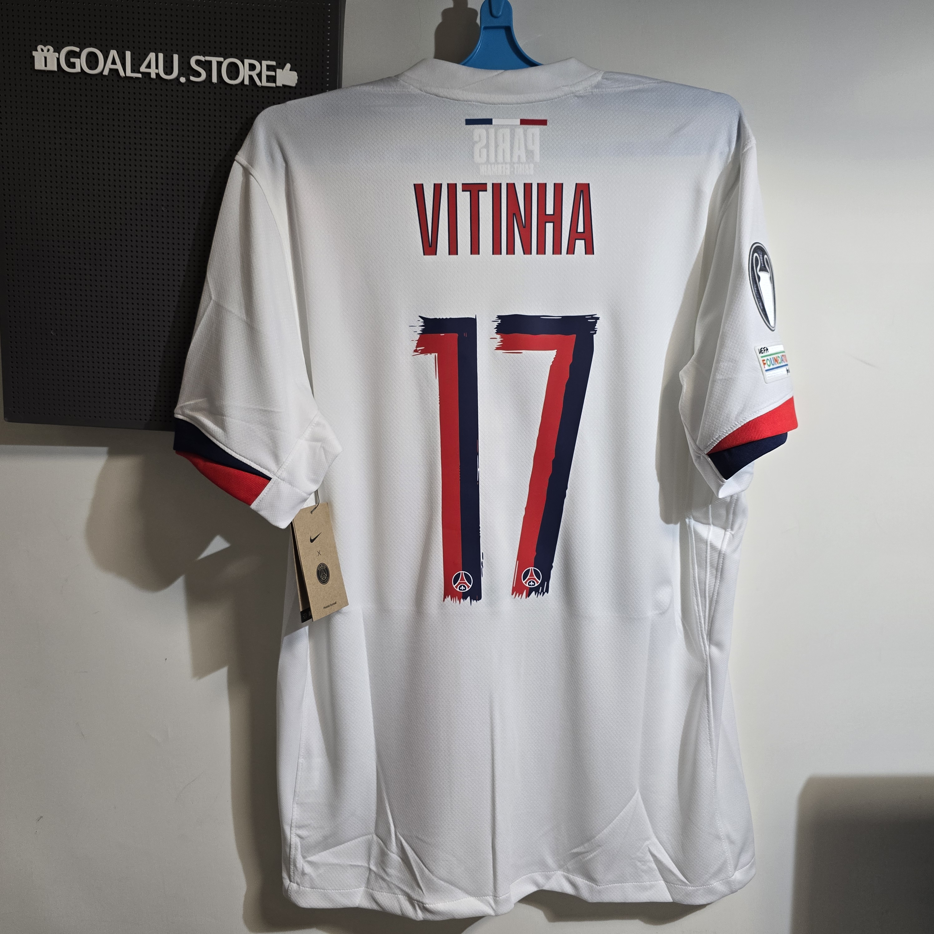 Nike PSG 巴黎聖日門 2024-25/ 2025-26作客 球迷版球衣 (附字章選項)