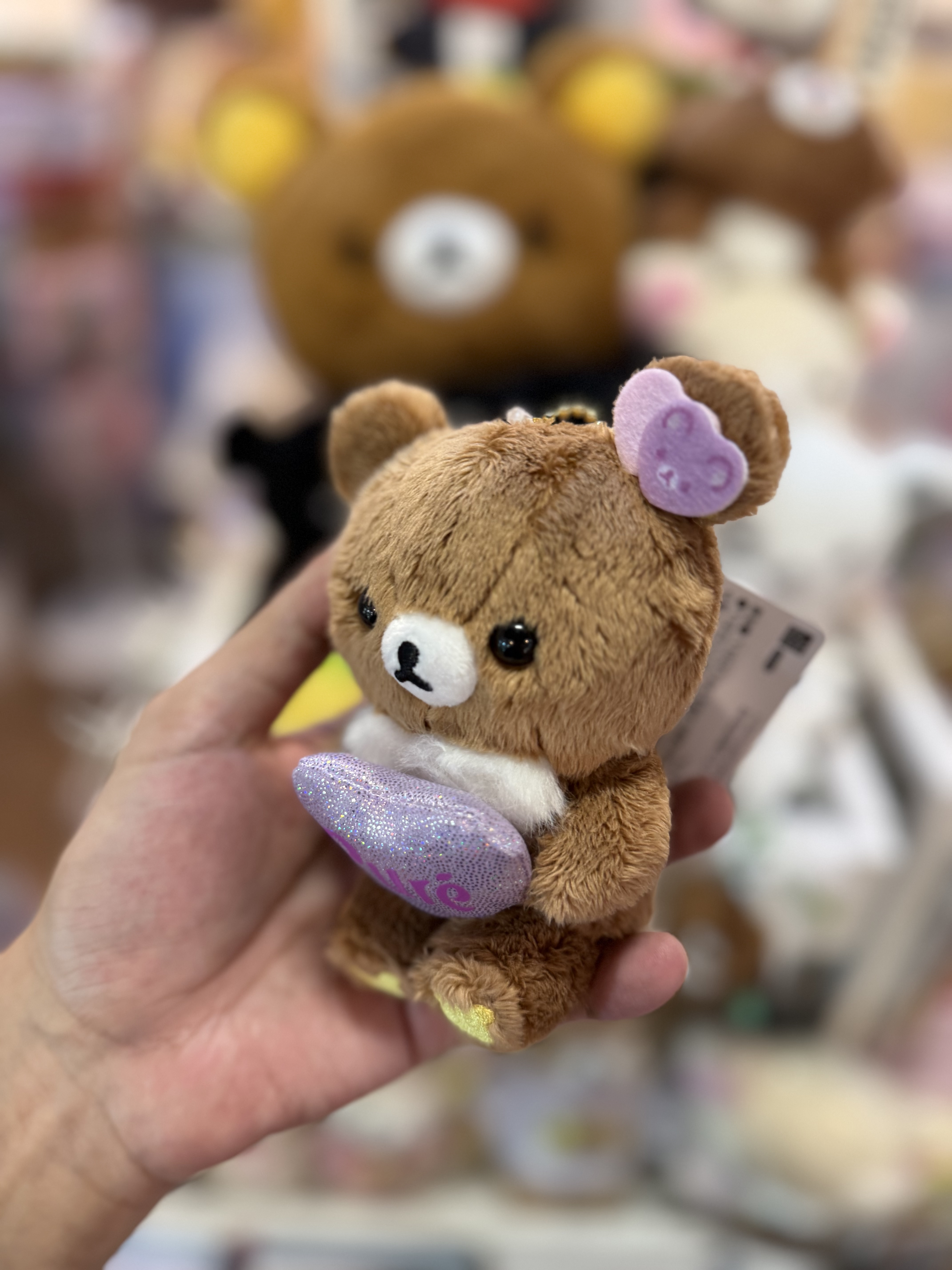 《現貨》全新loft 限定puregumi x rilakkuma 掛飾