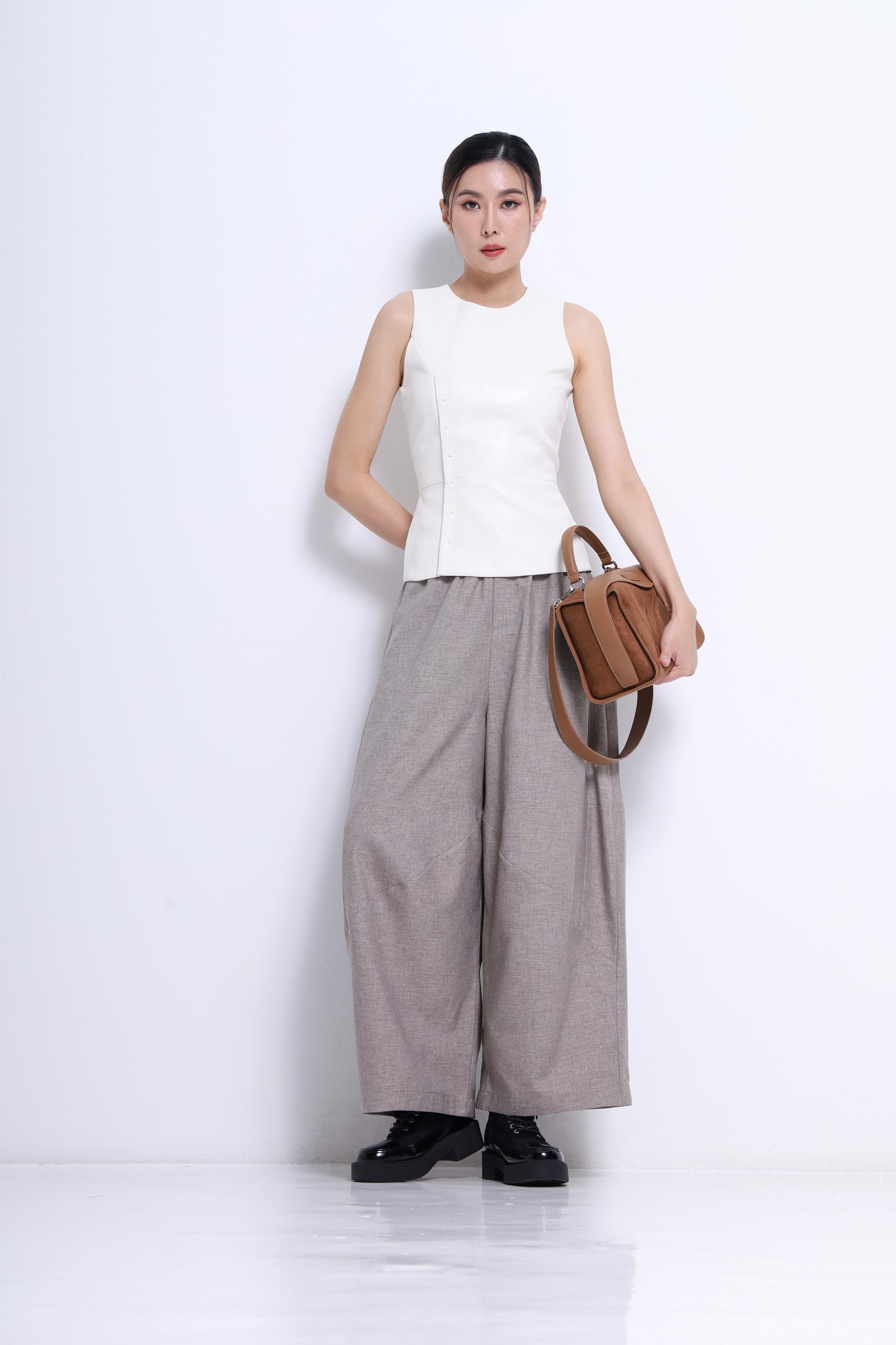 修身皮革上衣 2634