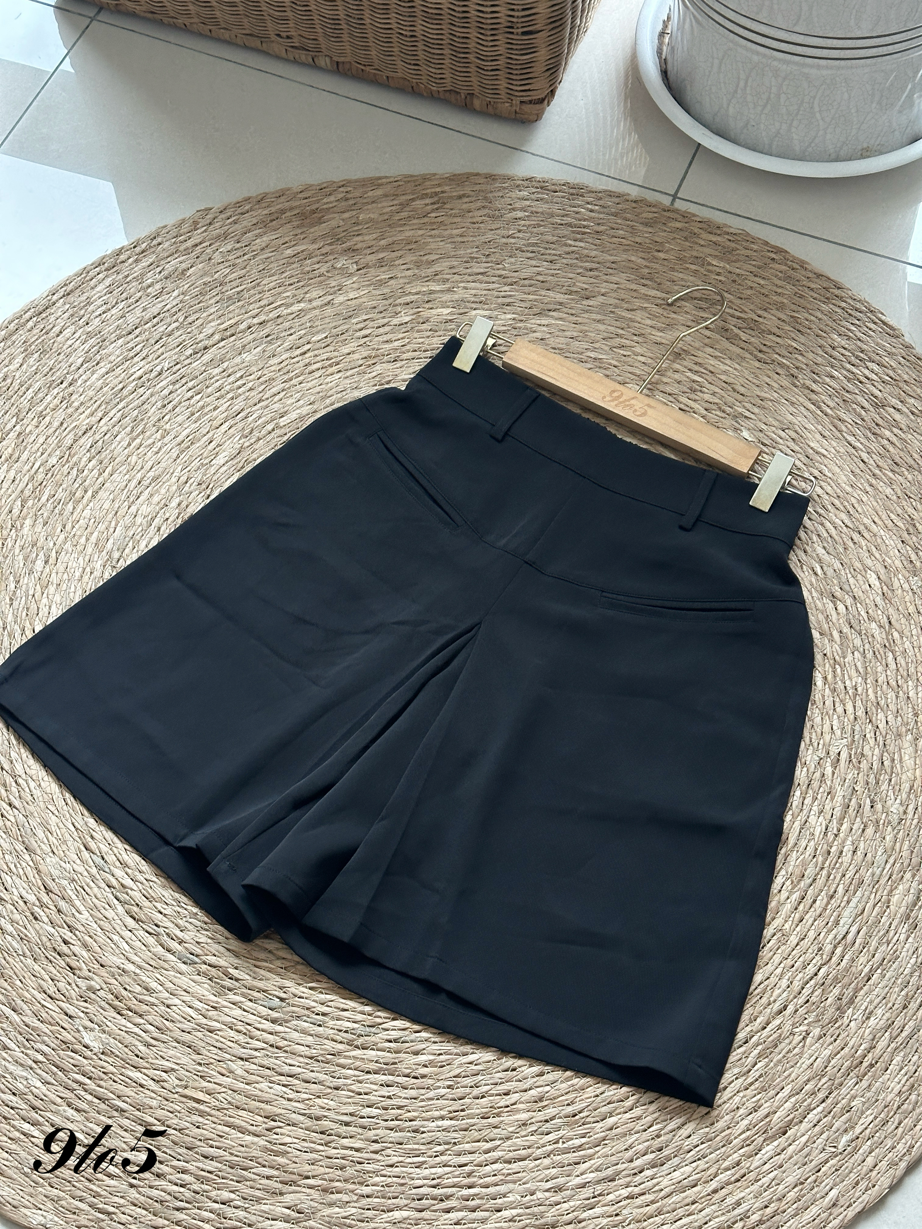 S1864 A Line Midi Pants - 3 Colors 