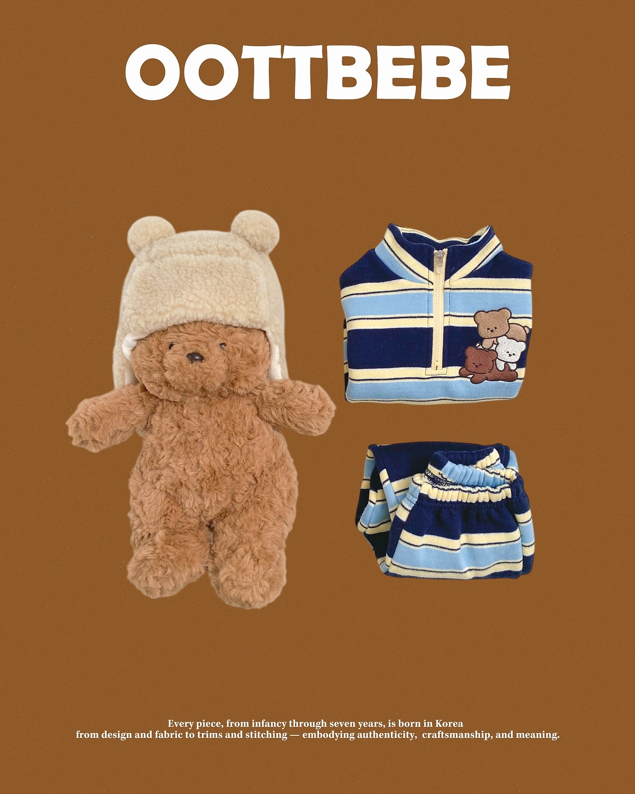 OOTT | TEDDY BEAR FRIEND set