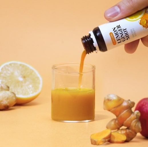 喚醒活力｜韓國 LATIB 薑黃 檸檬生薑飲｜Curcumin Lemon Ginger Shot