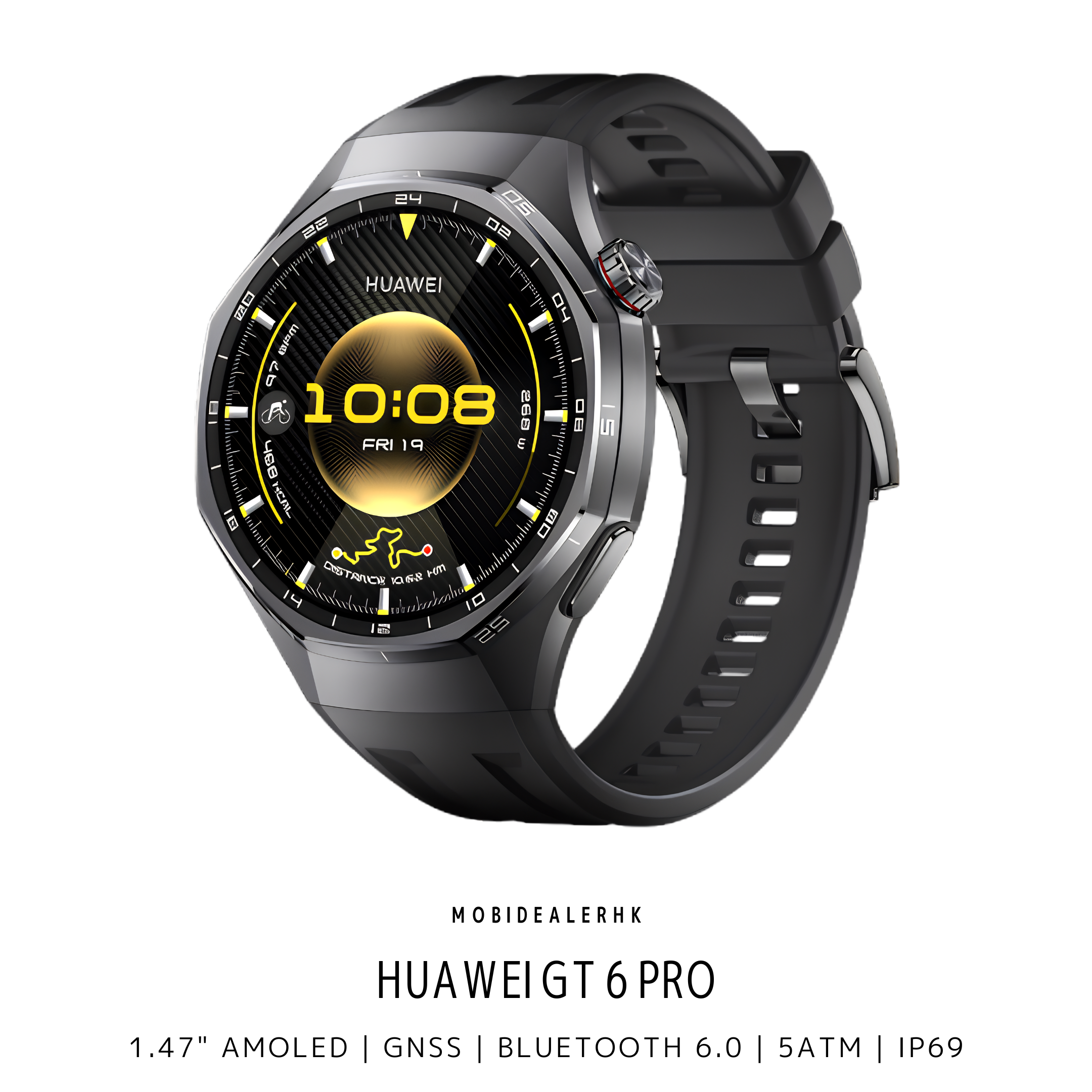 Huawei GT 6 Pro | 華為 GT 6 Pro | 智能手錶 | 1.47" | AMOLED | NFC | GPS | 5ATM | IP69