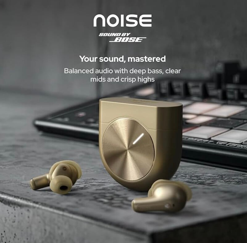 [原裝行貨一年保養2026最新款] Noise Sound By Bose Master Buds 2 主動降噪真無線藍牙耳機 | 51分貝主動降噪 | LHDC 5.0 高解析度音訊 24 位元/96kHz Noise Sound By Bose MasterBuds 2 Active Noise Cancelling True Wireless Bluetooth Earphones 