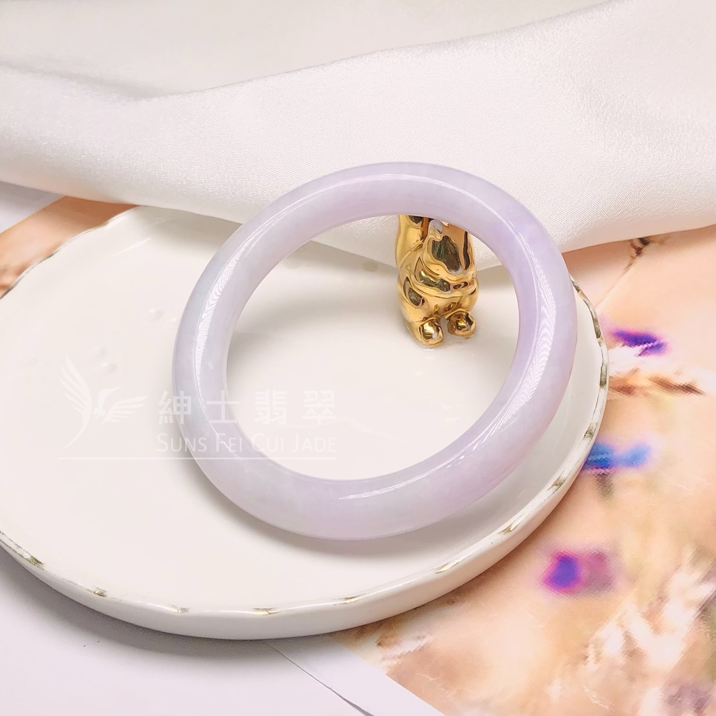 木那粉紫圓鐲61.6mm