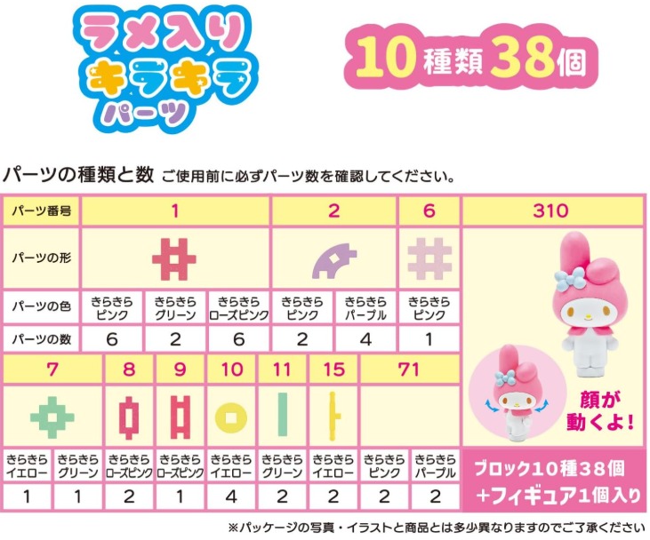 日本直送🇯🇵 Sanrio Characters 積木外出包套裝