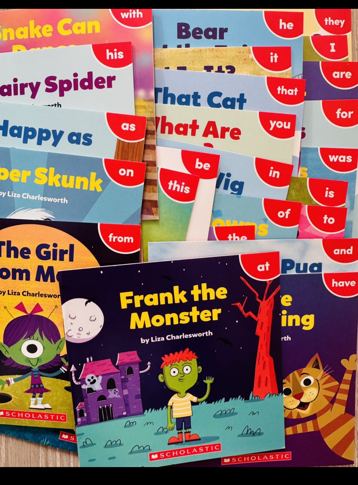 美國學樂SCHOLASTIC引進 💯正版《Sight Word Stories》100冊 ✅點讀支持小蝌蚪、學樂二代點讀筆 ✅全套4輯，每輯25本，共100本讀本 🎵掃碼聽原版音頻，培養語感！  🔥一本一個高頻詞！一個寒假刷完100本！ 故事與情境中，建立音形對應，做到見詞能讀