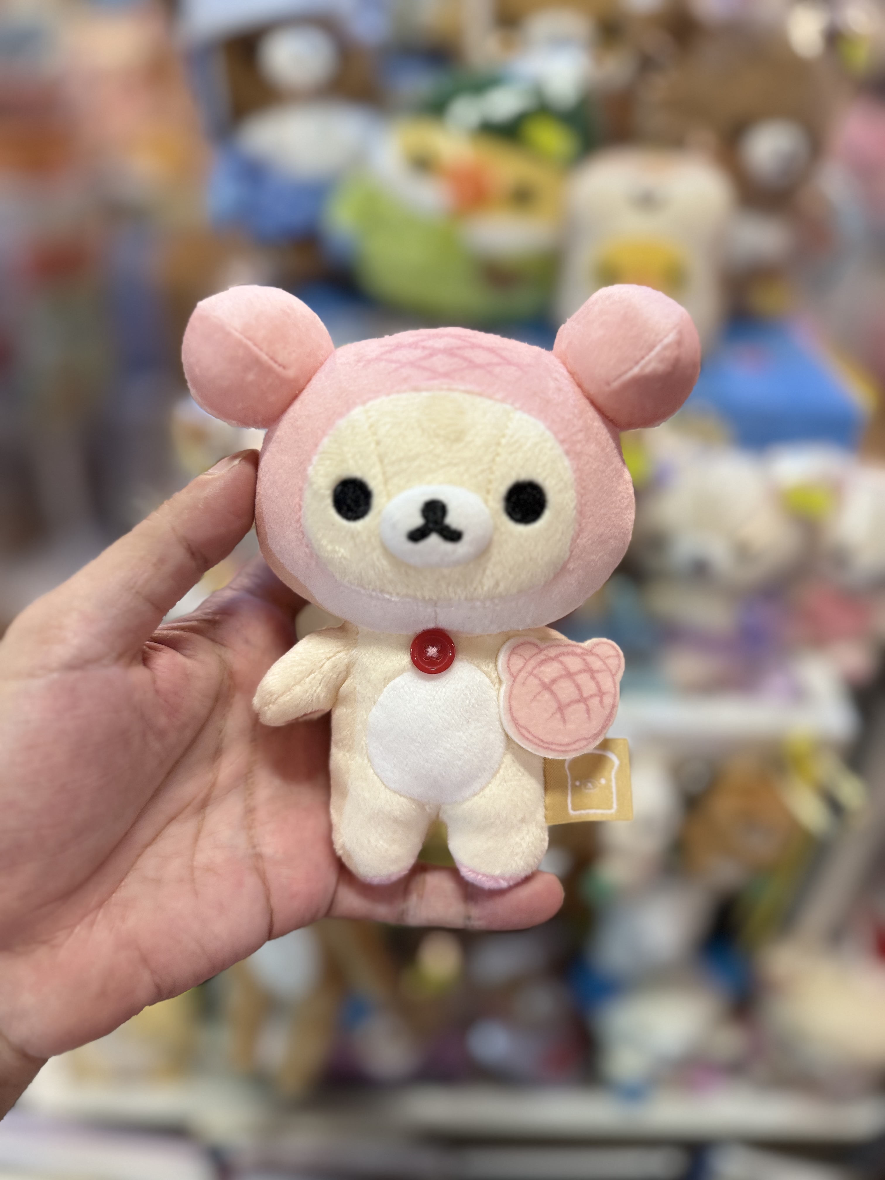 《現貨》全新Rilakkuma麪包造型掛飾 小白熊/小雞 