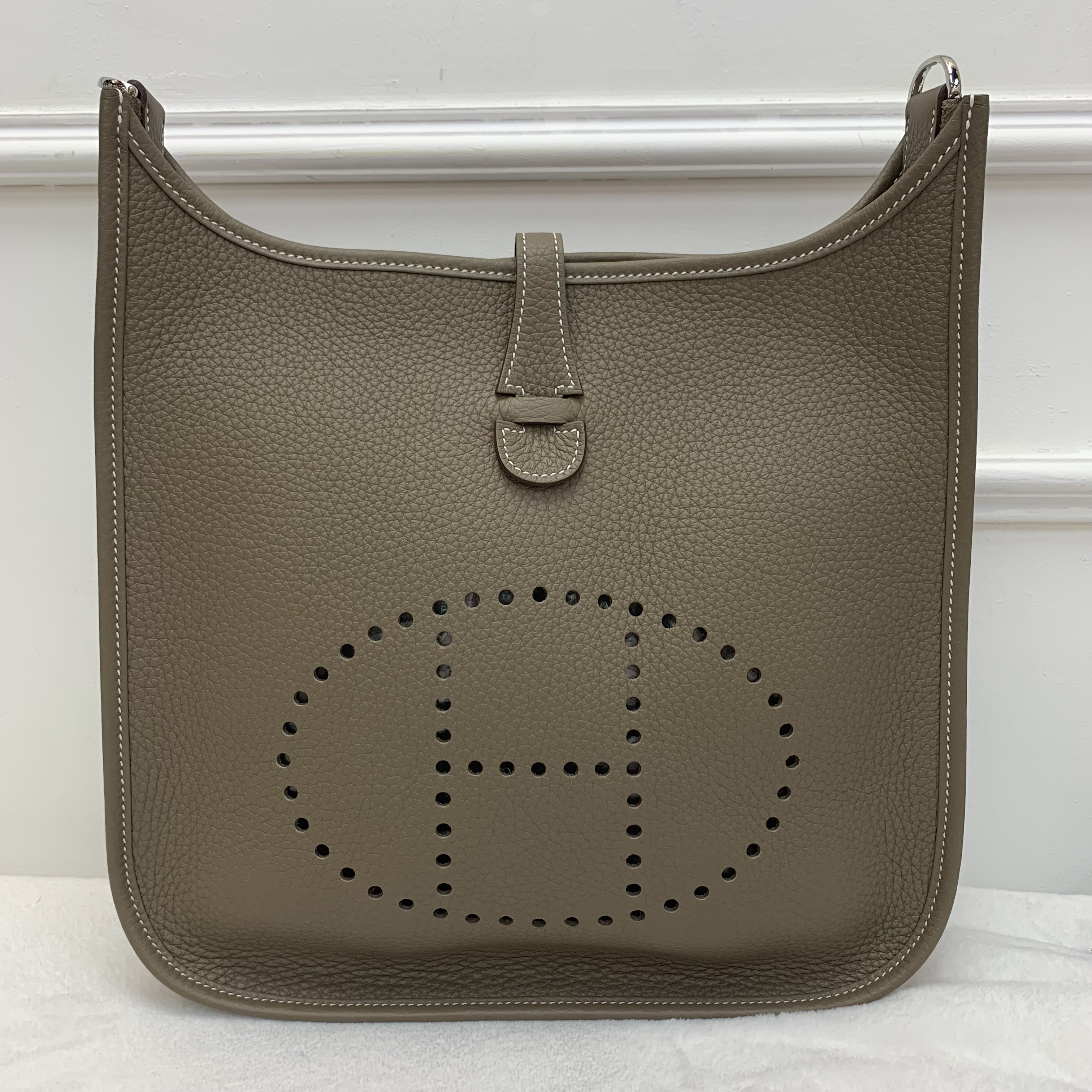 Full Set Hermes Evelyne29 大象灰TC皮 99新