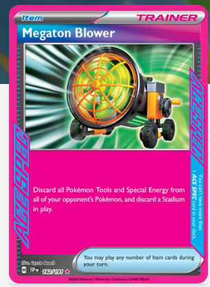   Pokemon TCG Card Game - MEGATON BLOWER