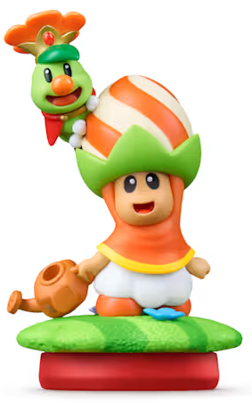 amiibo 苞普林&花洛里安王子 【超級瑪利歐兄弟 驚奇】      Super Mario Woder™ amiibo  Poplin & Prince Florian