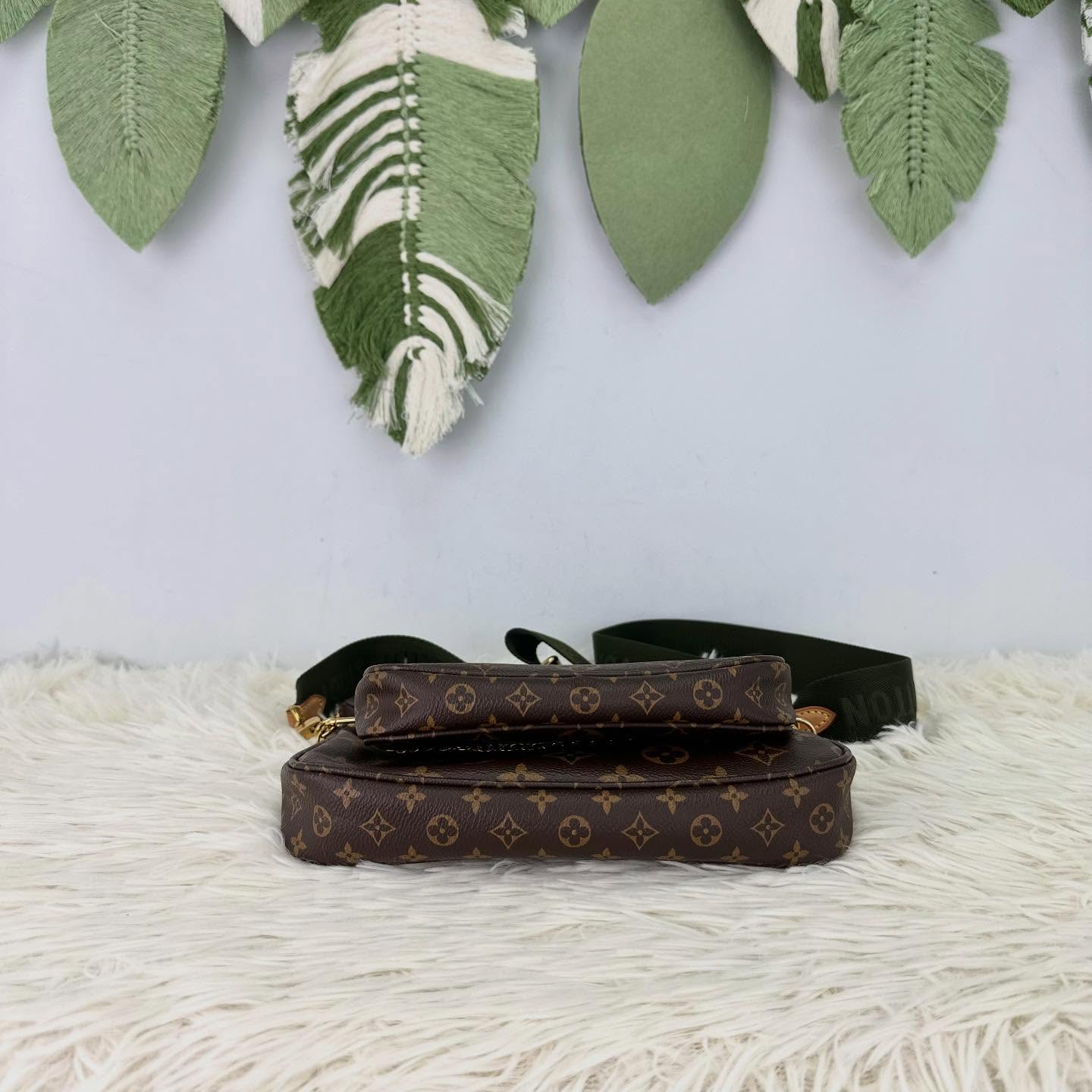 LV 🤍PRE OWNED 5 in 1 Multi Pochette 晶片款 單肩斜肩包💚