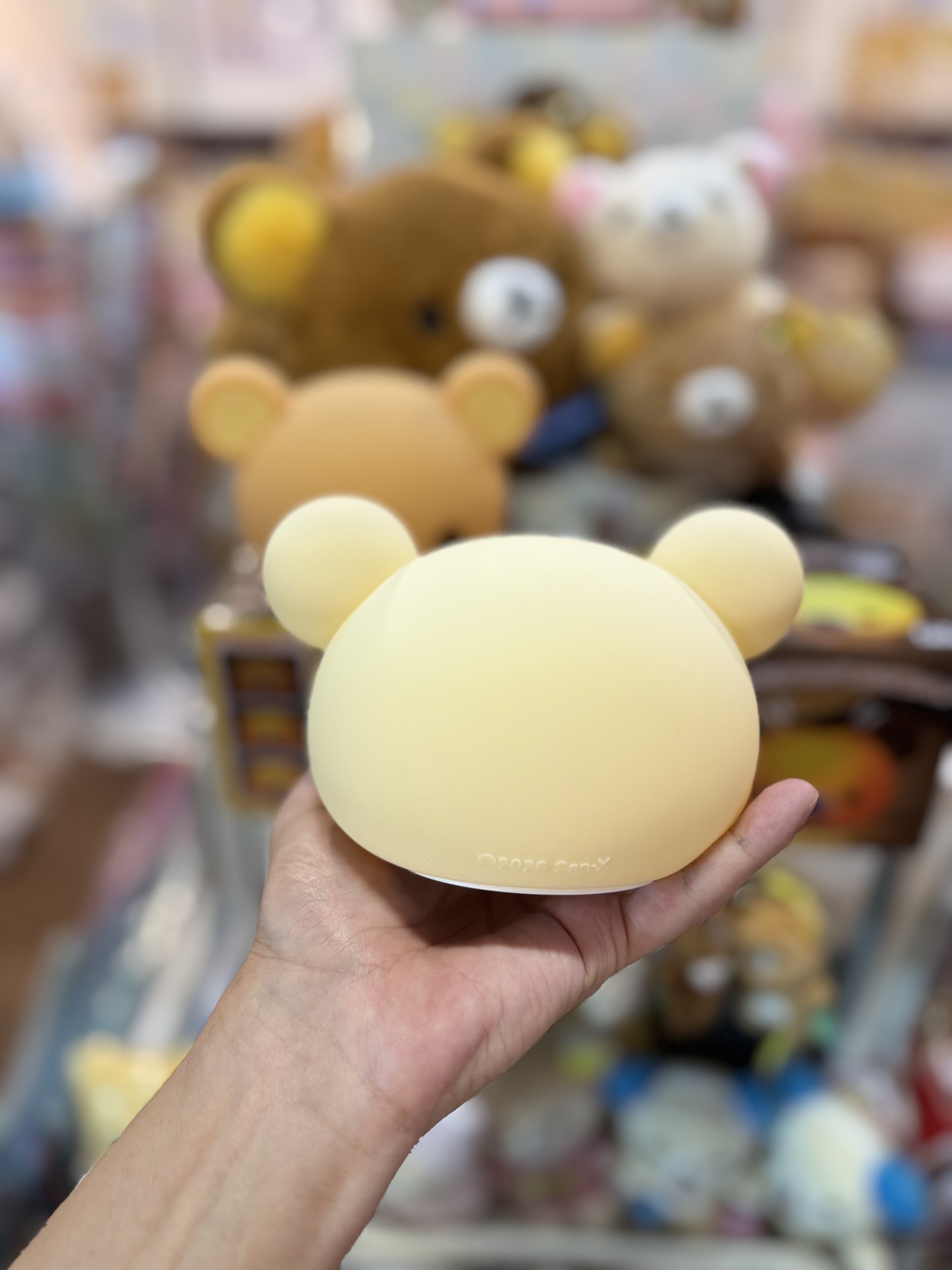 《現貨》全新Rilakkuma 景品頭型小夜燈