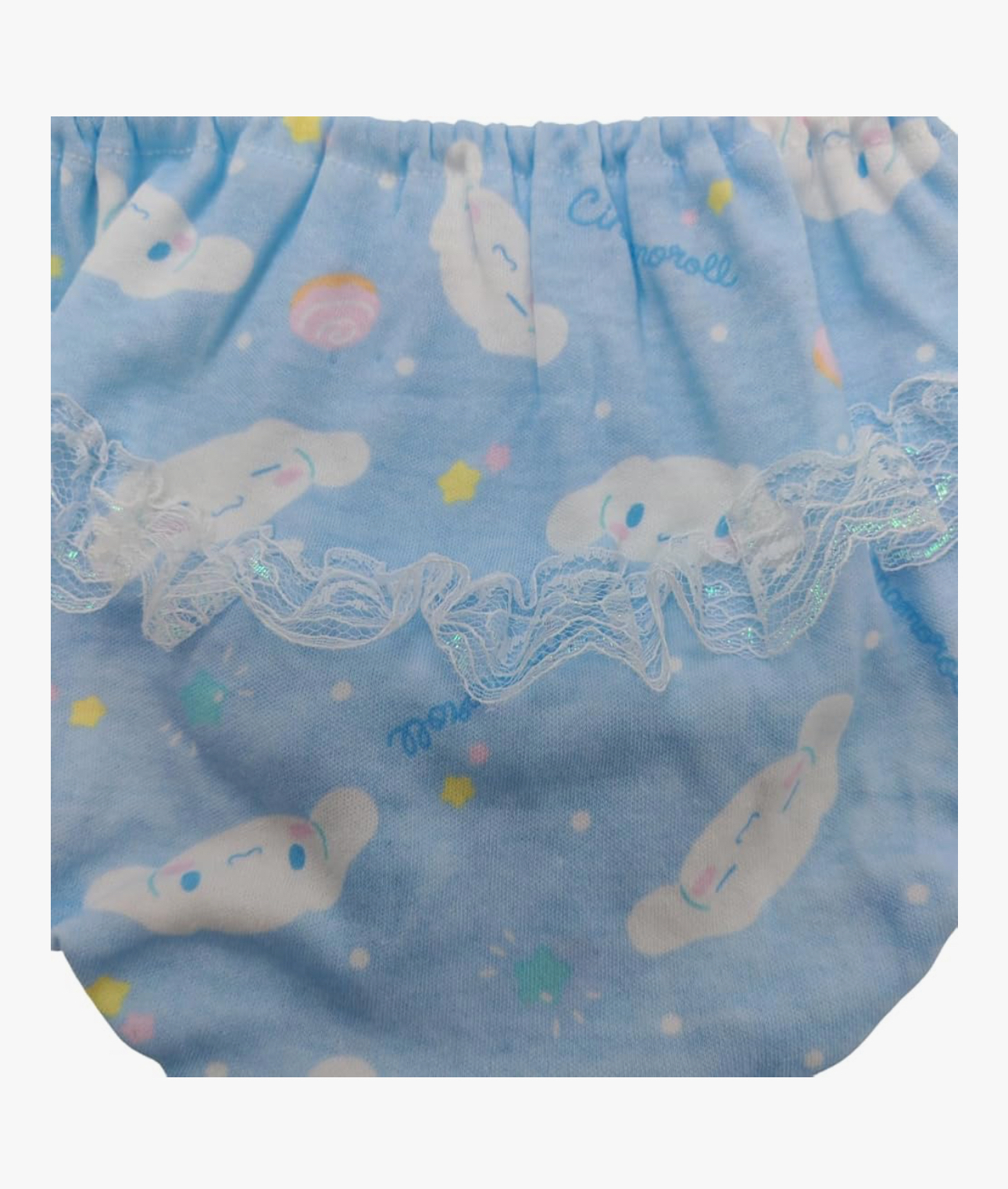 🇯🇵預訂 日本直送🇯🇵玉桂狗人物滿印絲帶蕾絲女童內褲兩件套裝