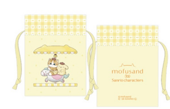 Mofusand 鯊魚貓 索袋｜預訂