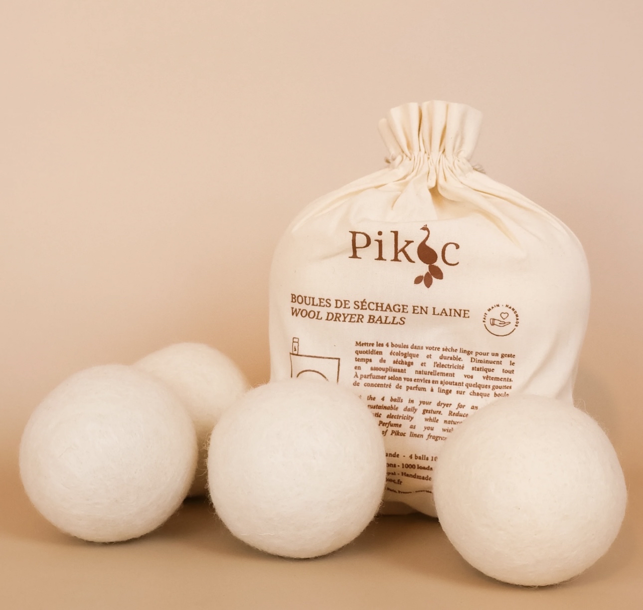 Pikoc wool dryer balls