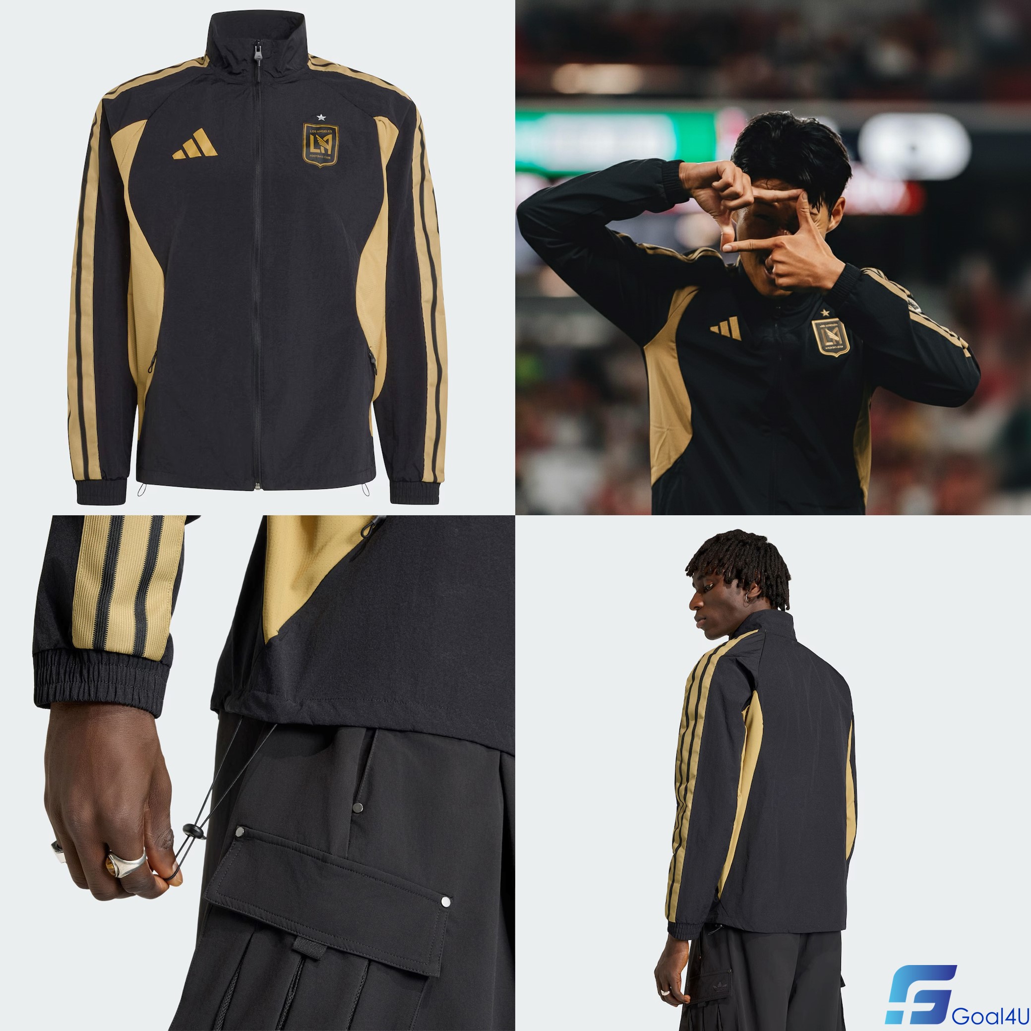 Adidas LAFC 洛杉磯FC 2026 出場 Anthem Jacket