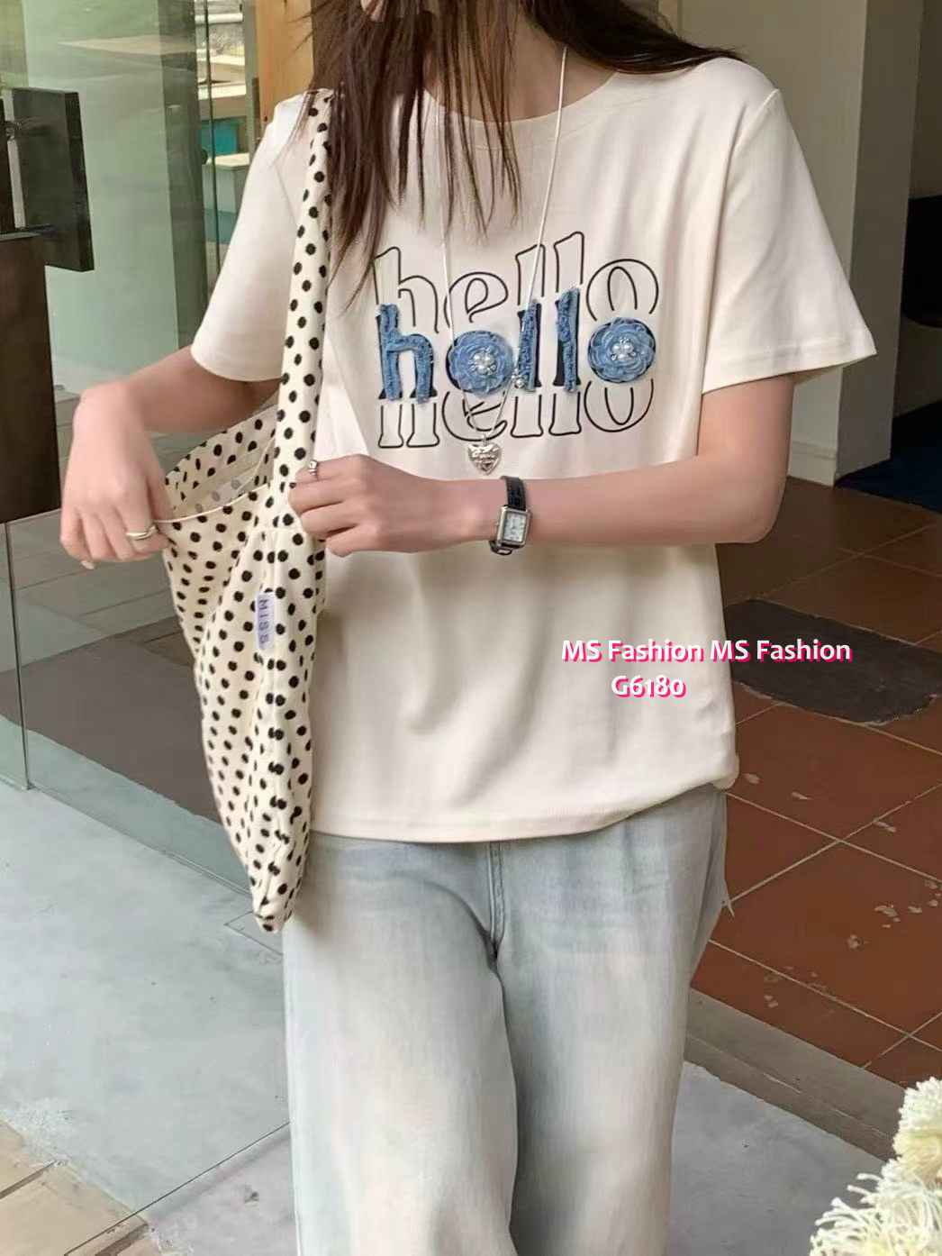 G6180/G6182 韓國🇰🇷靚print tee