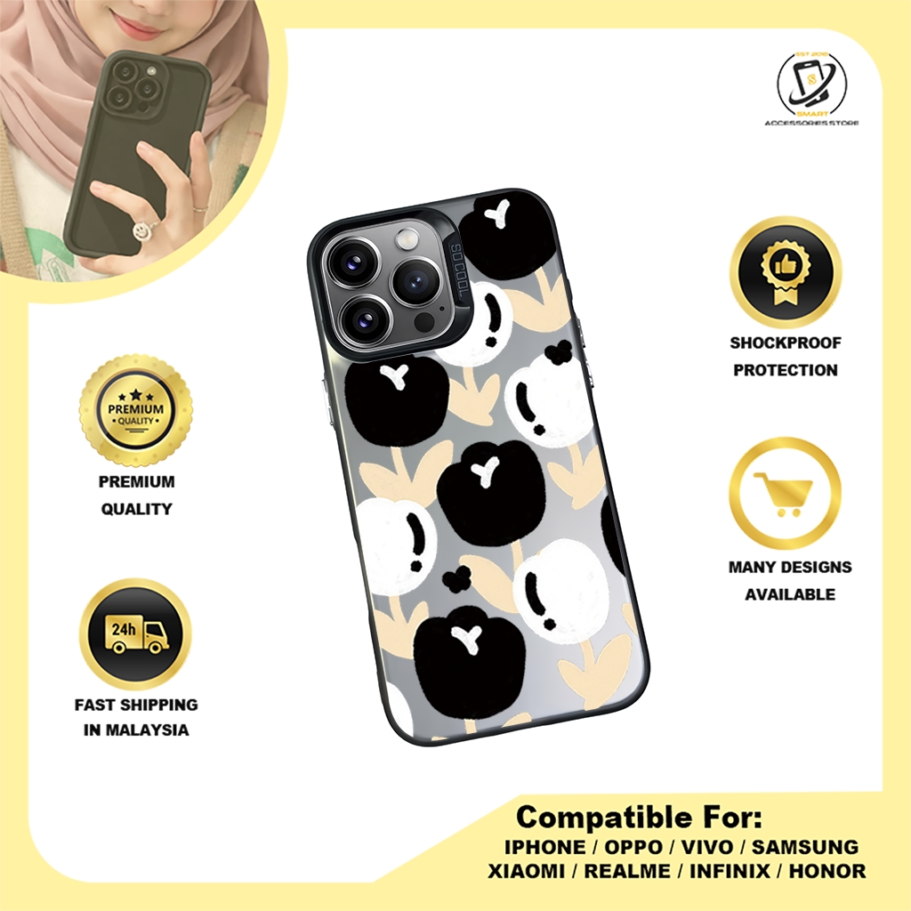 IMD CASE PHONE FOR IPHONE - DESIGN FLOWER A5