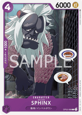 One Piece TCG Card Game - Op02-088 (C) Sphinx