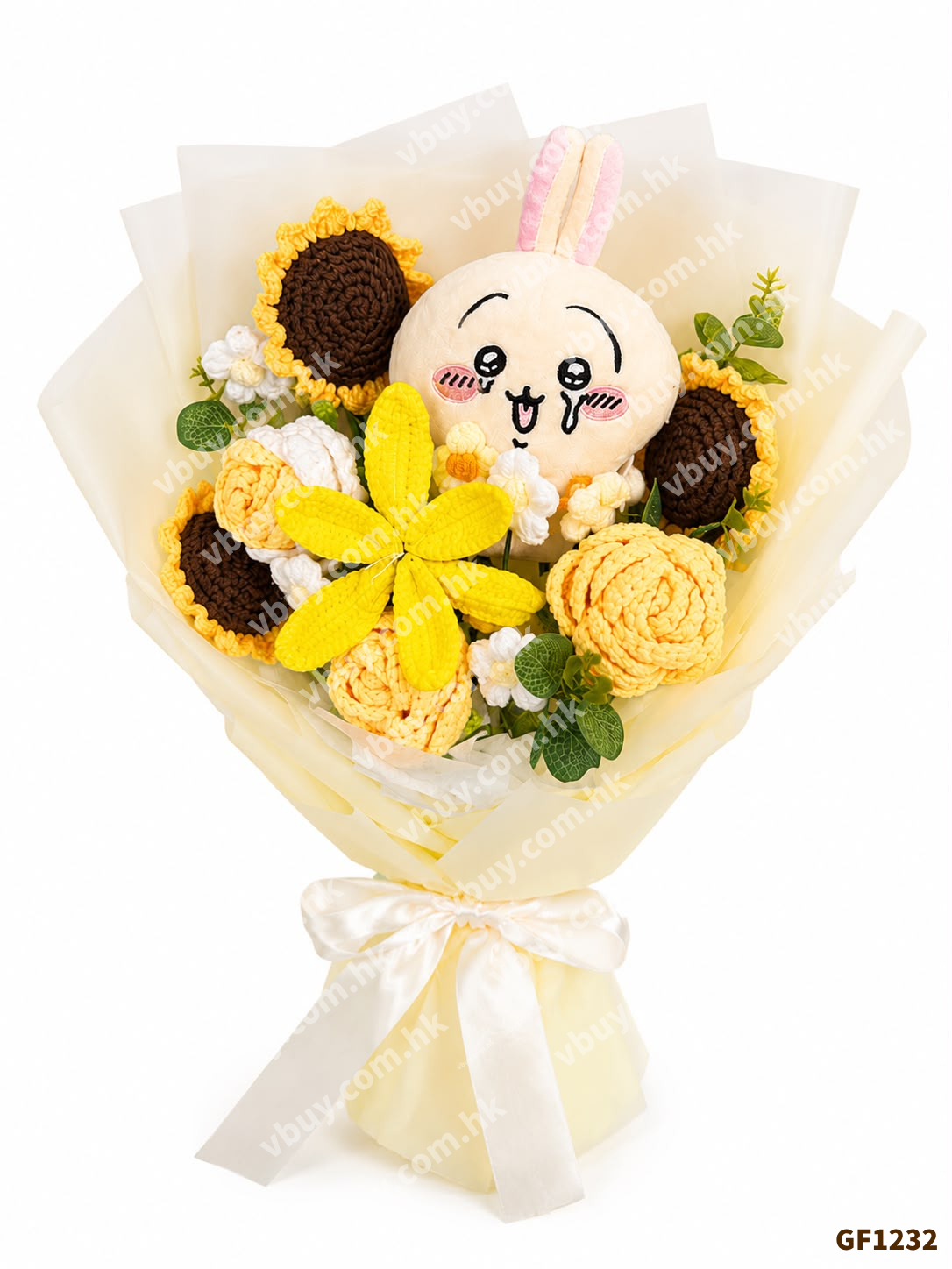 日版Chiikawa Usagi 畢業花束 匙扣公仔 手工編織花束 Graduation Gift 香港 Vbuy