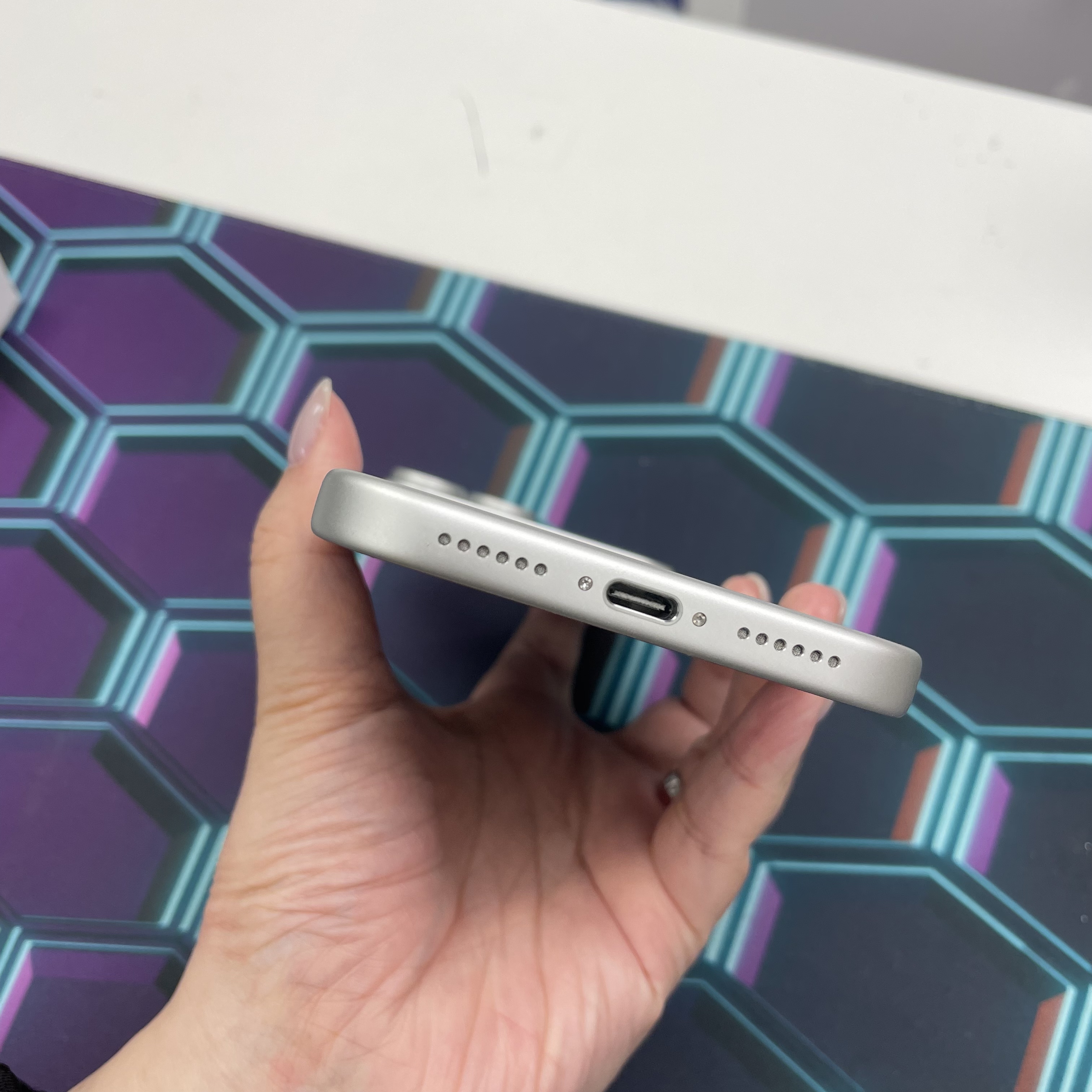 *6492 17 Pro max 完美機 256GB 電100 銀色 sliver