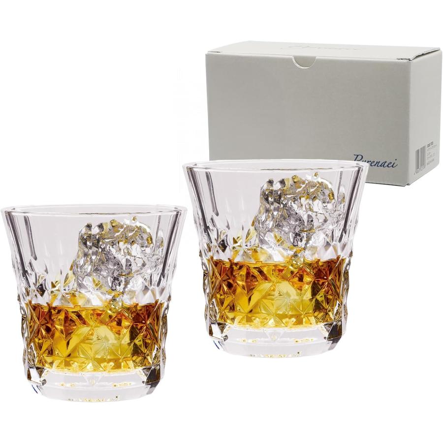 🔥🔥【日本製《東洋佐佐木》水晶質感雙層刻紋玻璃杯】2隻裝