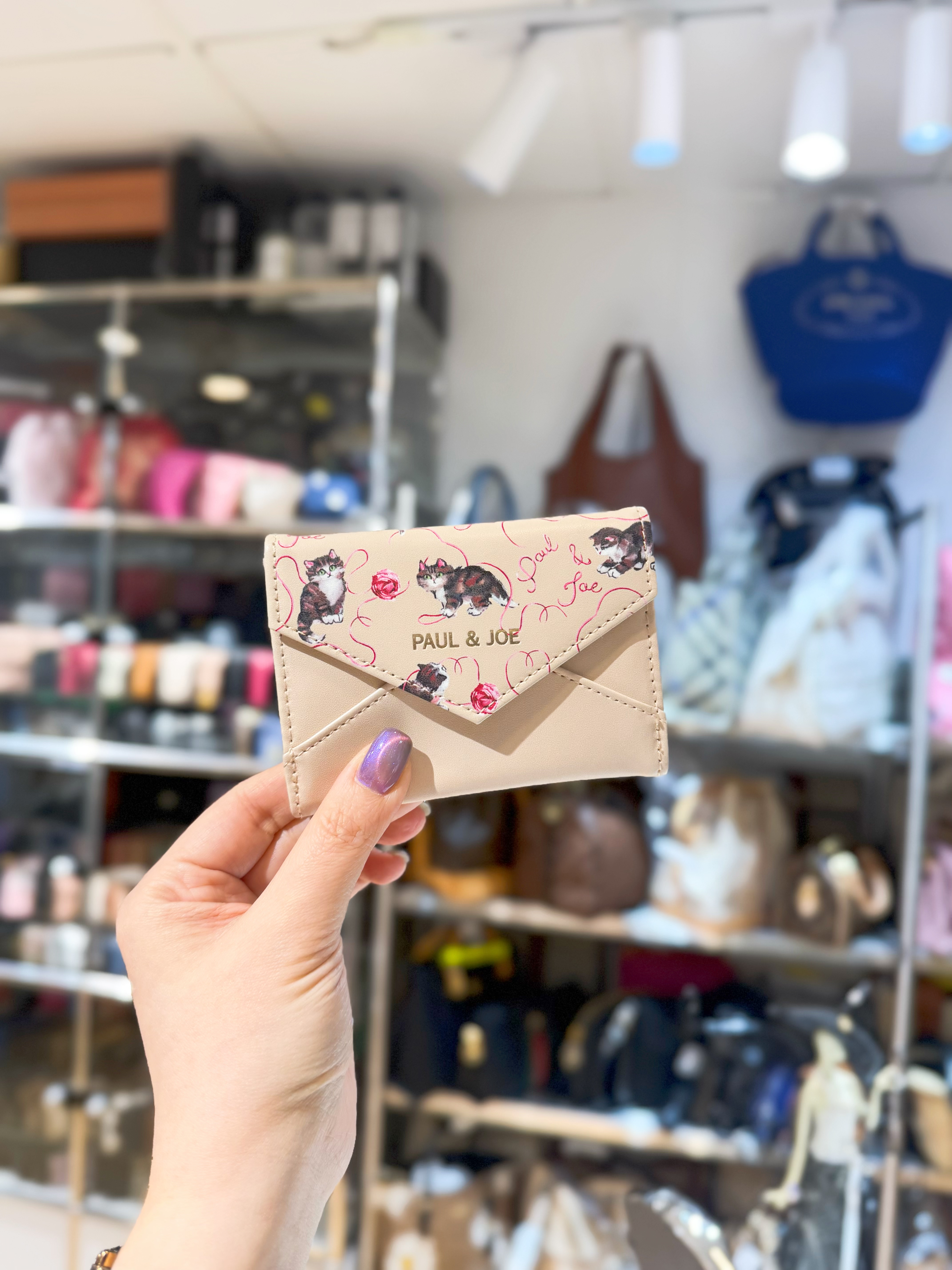 Paul & Joe card holder cat