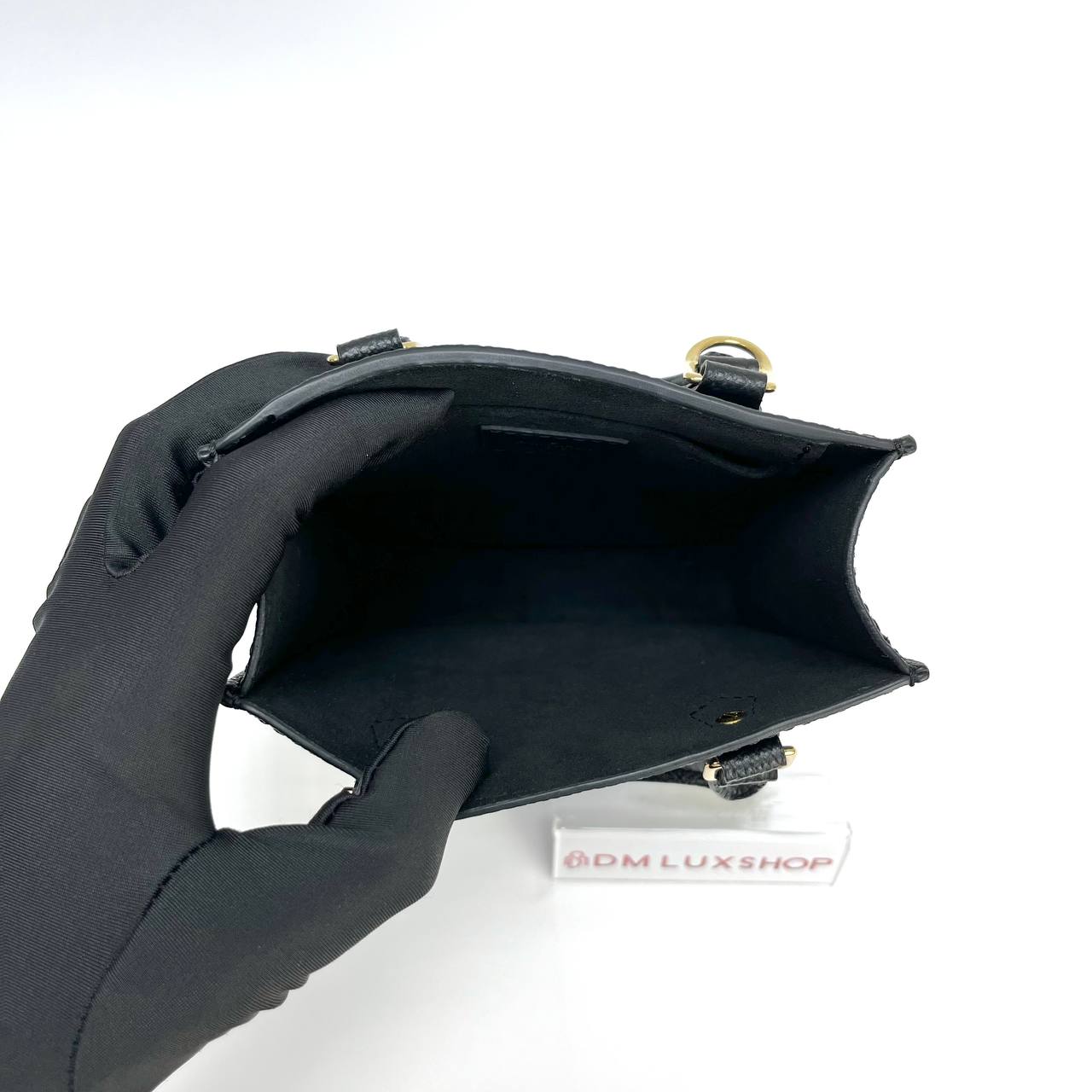 LV Black Empreinte Sac Plat GHW