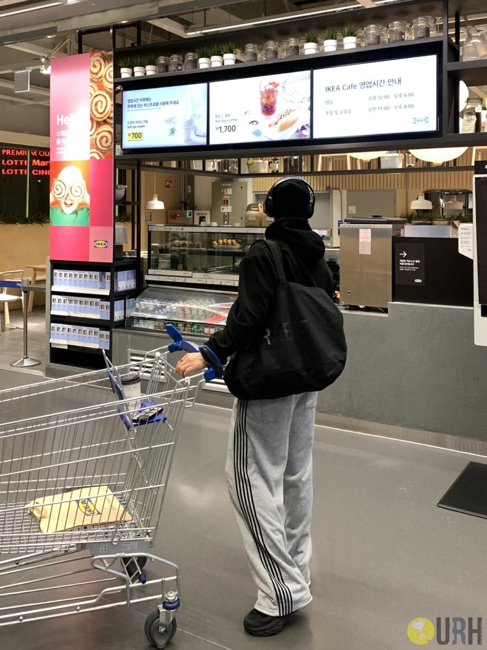 【100%保證韓國直送】[1+1 EVENT] 側邊三間設計寬鬆運動長褲 [4 color] RL114755