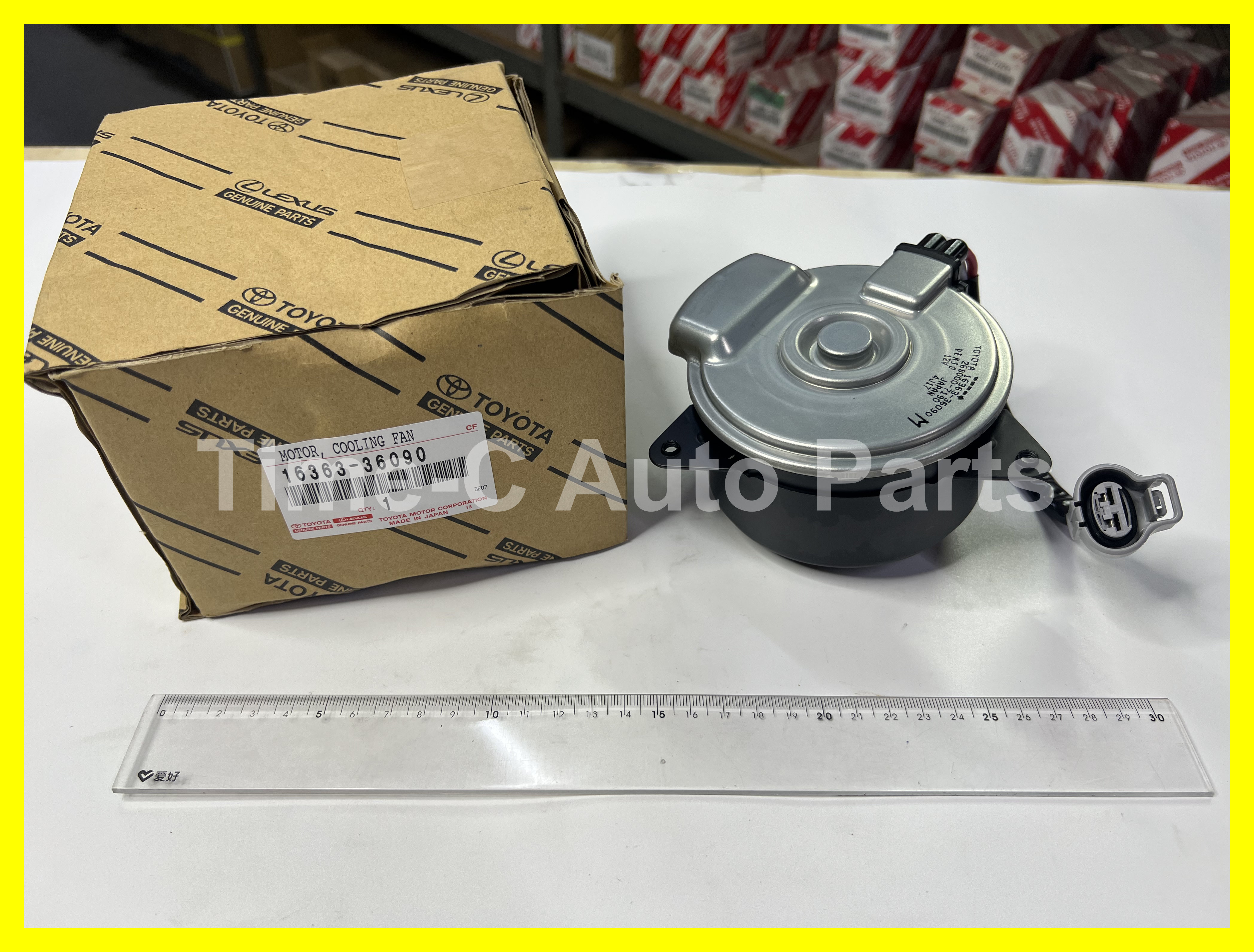 風扇摩打(左) 16363-36090 - Toyota Alphard Vellfire 30系