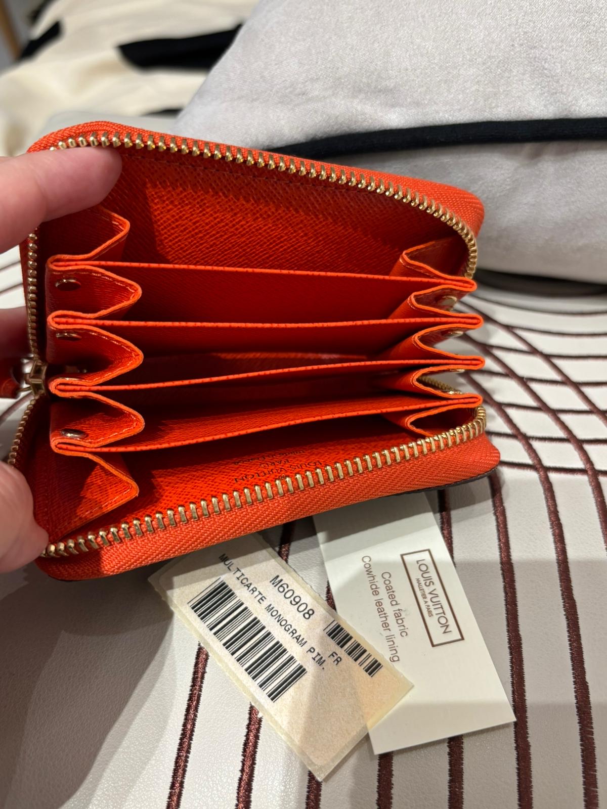 LV Zippy Card Holder  M60908 100%Authentic, 99%New ✅Tap ✅Box