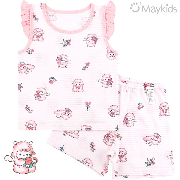 Maykids 無袖家居服 (花花天使)
