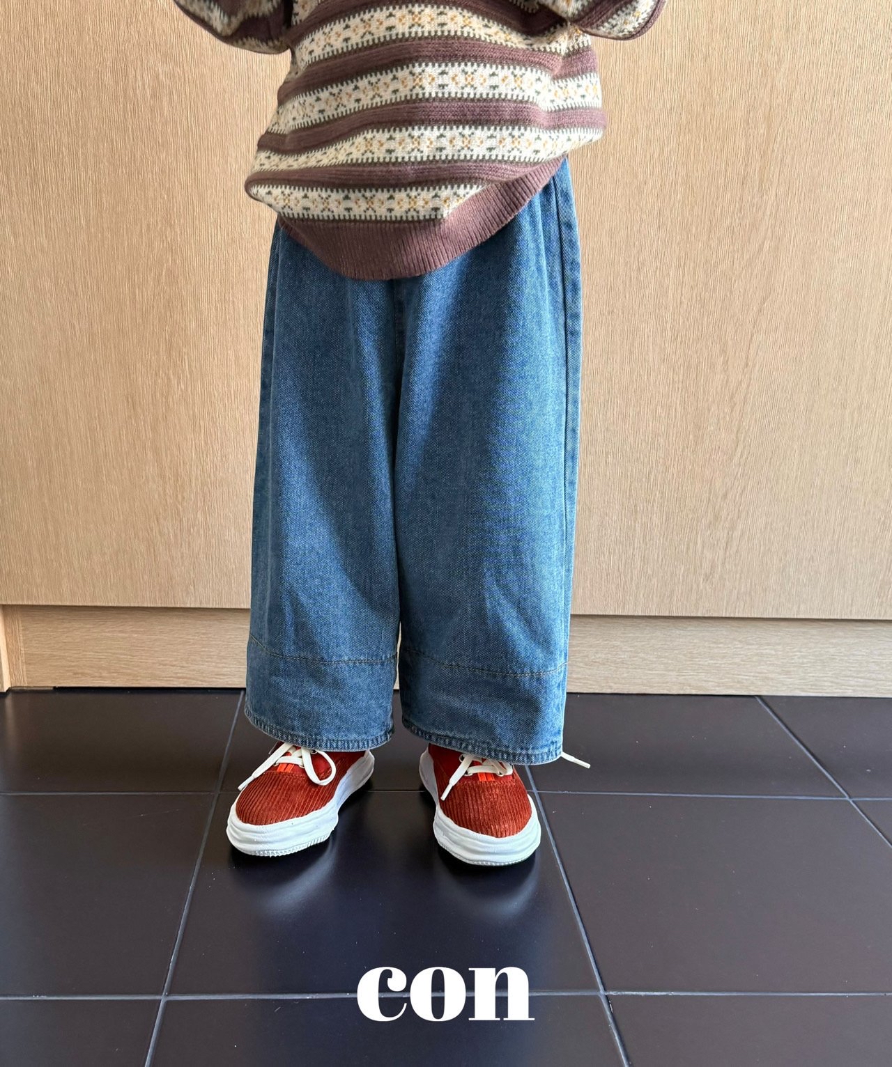Con | Wash Roll-up Denim