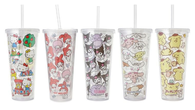 SANRIO 飲管杯 600ml - 04260190