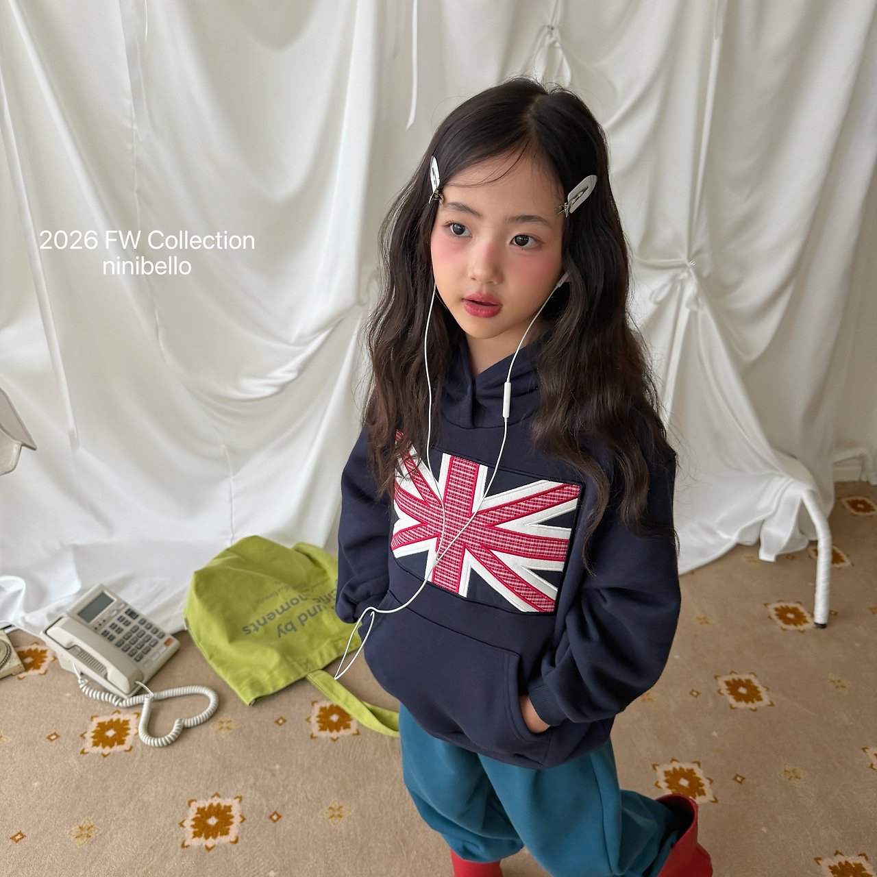 Ninibello | London Patch Hoodie 