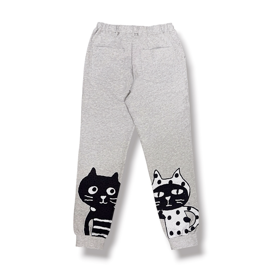 Catsfriends Back Sweat Pants