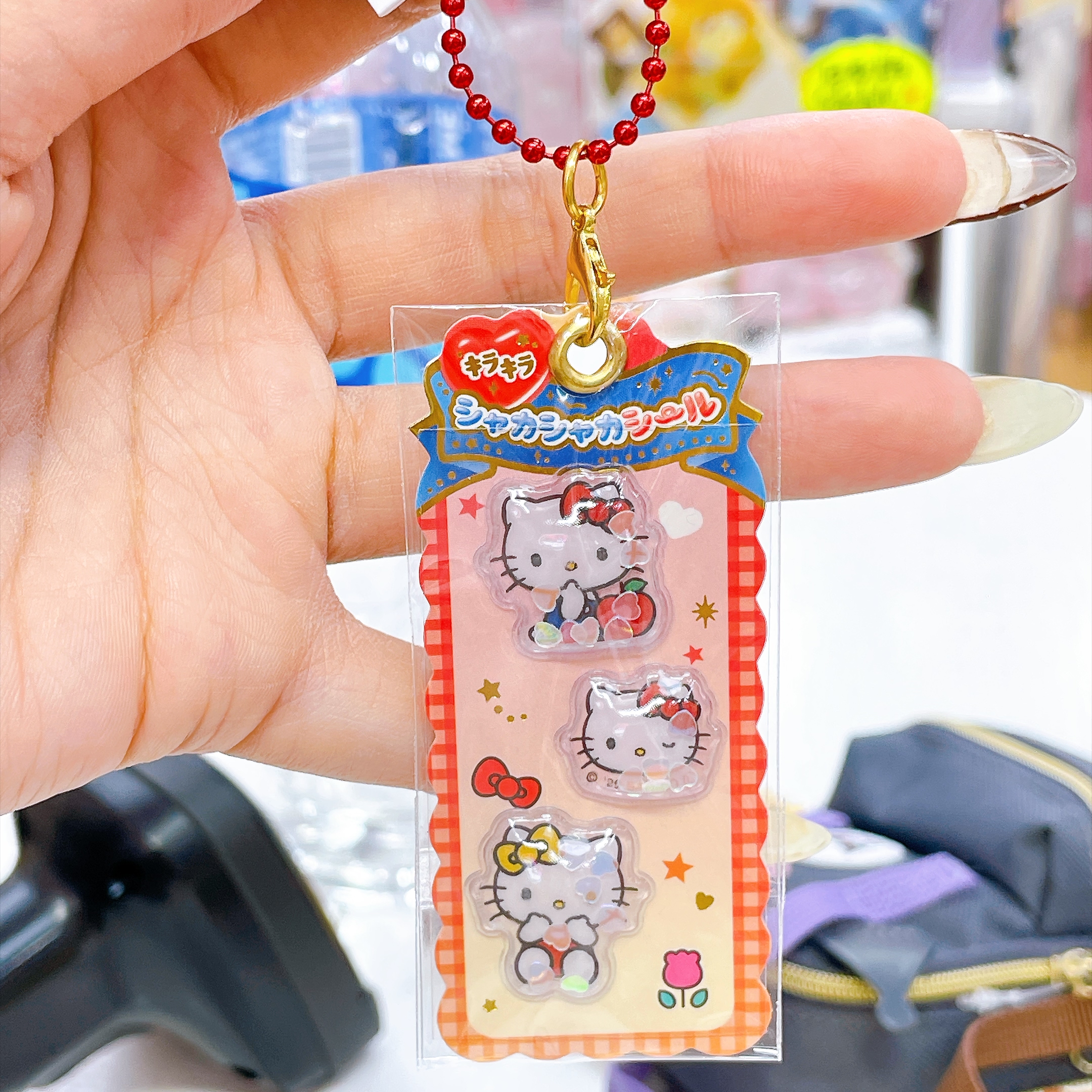 日本直送日本版Sanrio 鎖匙扣貼紙