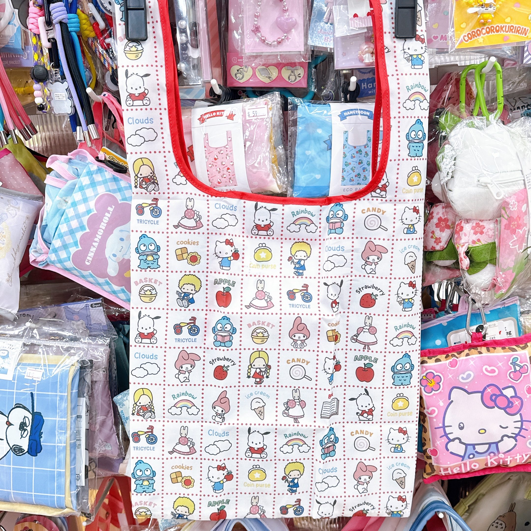 日本直送Sanrio 新款背心袋環保袋