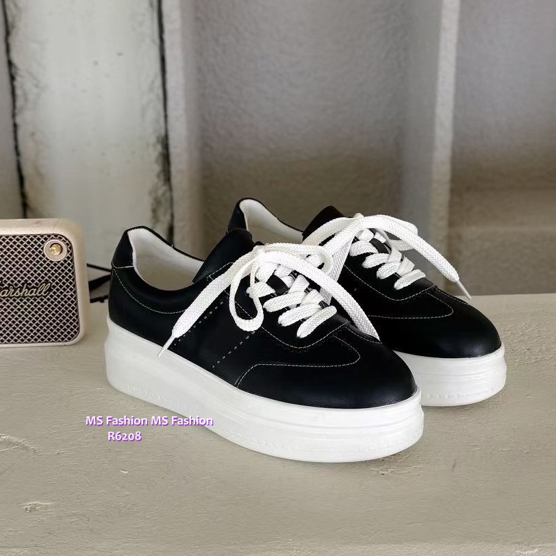 R6208 韓國🇰🇷真皮厚底sneakers
