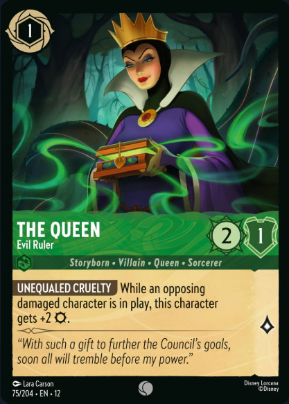 75/204 The Queen - Evil Ruler C